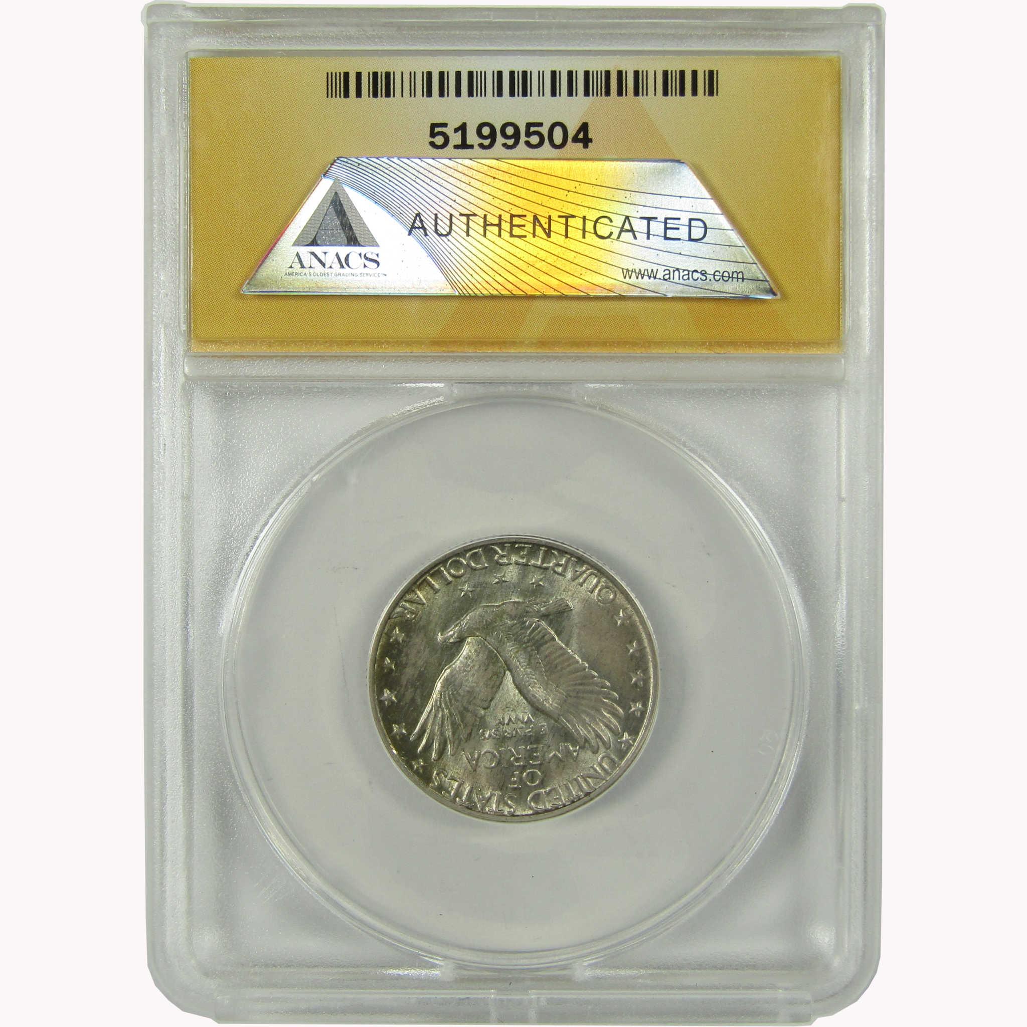 1930 Standing Liberty Silver Quarter MS 63 FH ANACS Uncirculated