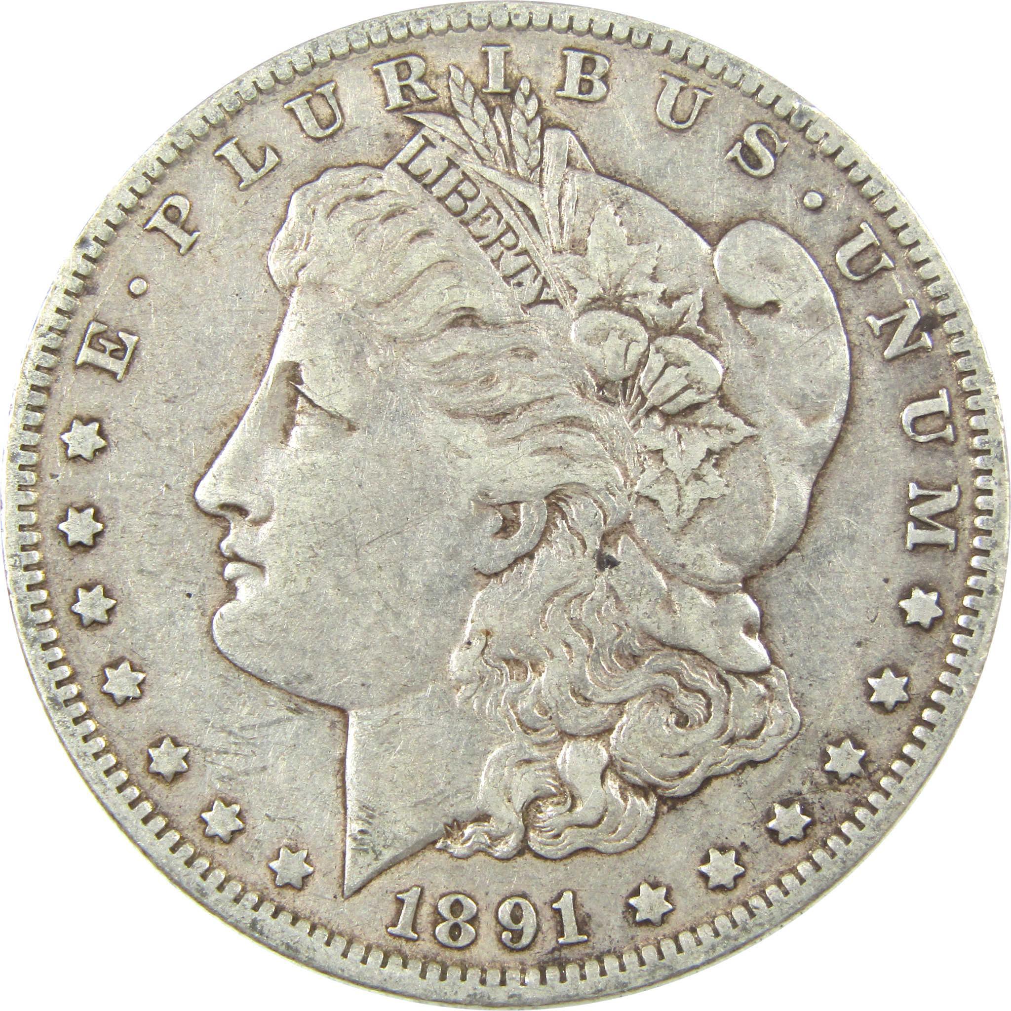 1891 O VAM-1A1 E on Rev Top 100 Morgan Dollar VF Details SKU:I25345 - Morgan coin - Morgan silver dollar - Morgan silver dollar for sale - Profile Coins & Collectibles