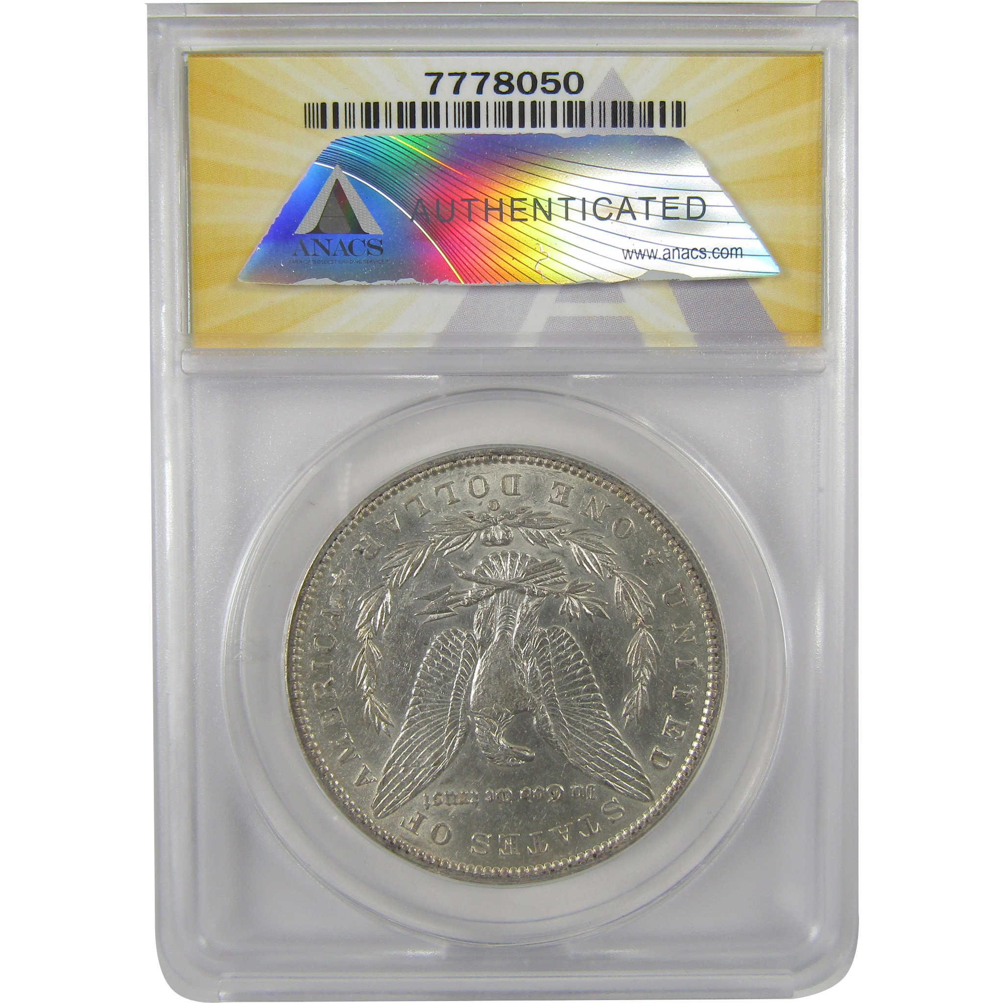 1896 O Morgan Dollar AU 50 Details ANACS Silver $1 Coin SKU:I19008 - Morgan coin - Morgan silver dollar - Morgan silver dollar for sale - Profile Coins & Collectibles