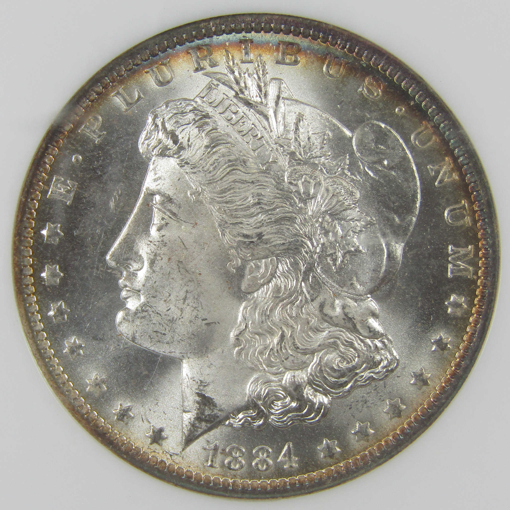 1884 O Morgan Silver Dollar MS 65 NGC Uncirculated $1 Coin Collectible - Morgan coin - Morgan silver dollar - Morgan silver dollar for sale - Profile Coins & Collectibles
