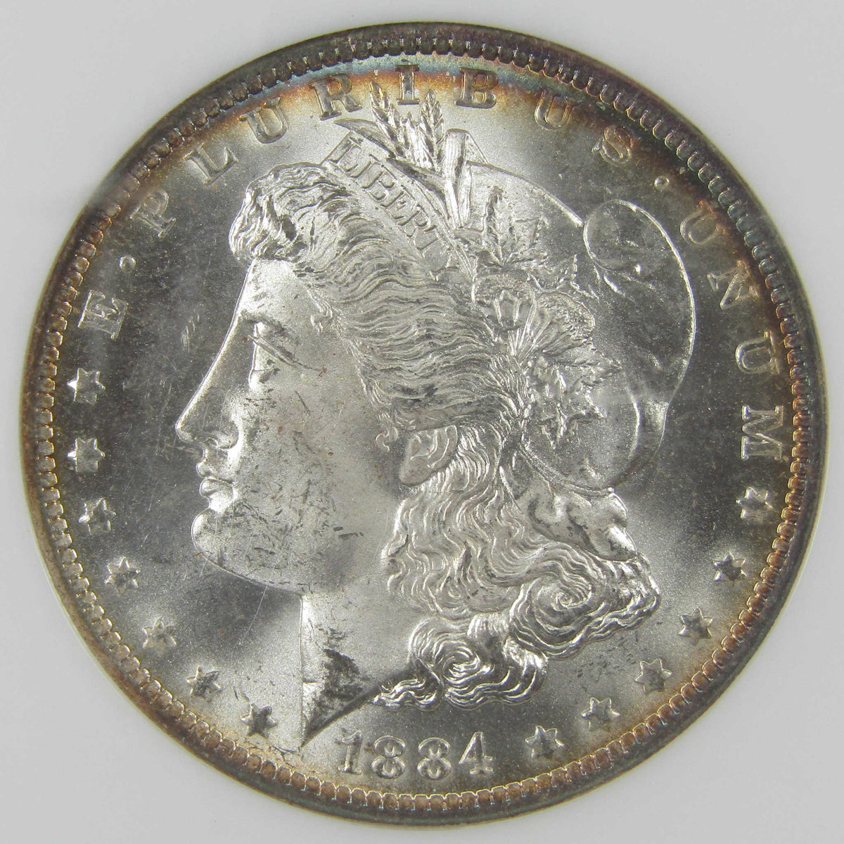 1884 O Morgan Silver Dollar MS 65 NGC Uncirculated $1 Coin Collectible - Morgan coin - Morgan silver dollar - Morgan silver dollar for sale - Profile Coins & Collectibles