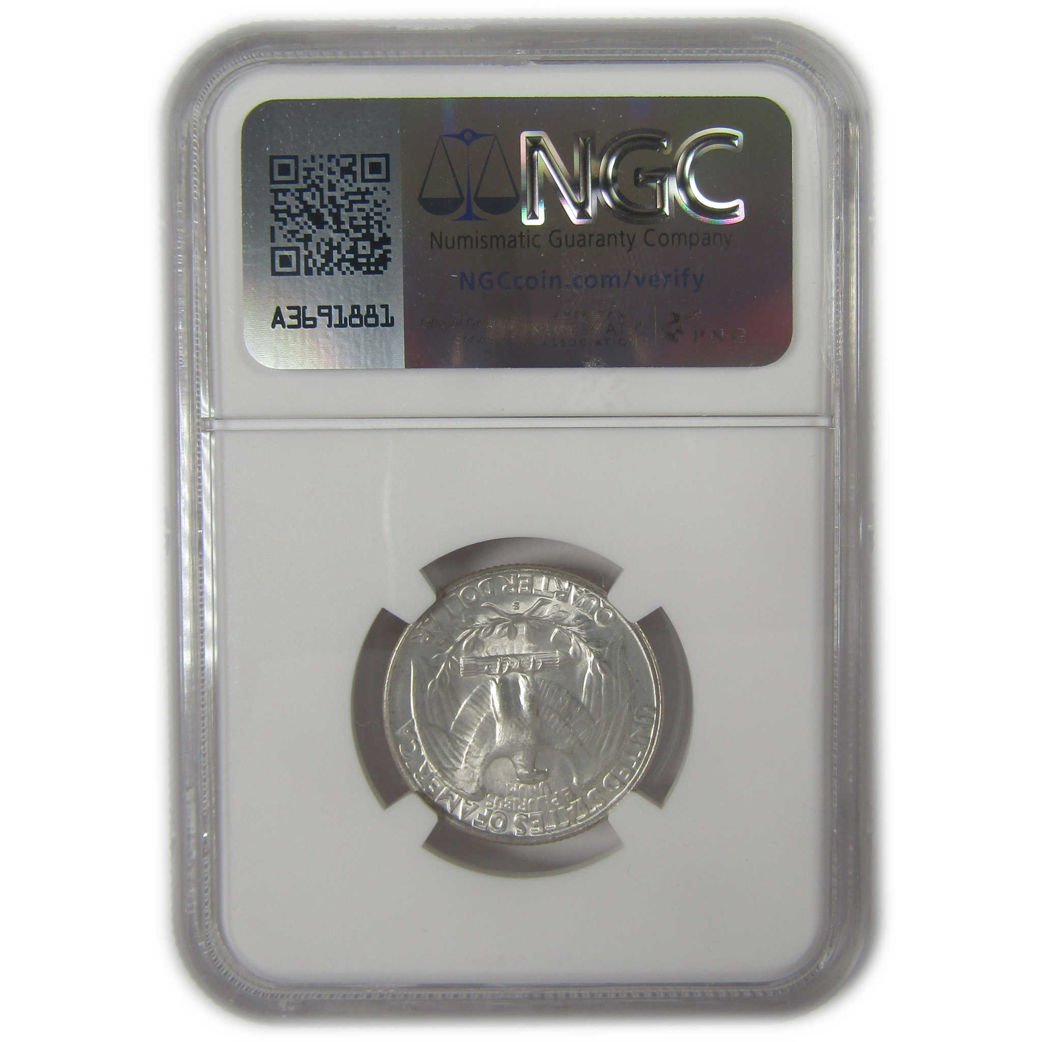 1940 S Washington Quarter MS 65 NGC Original Bag Fragment SKU:I22604
