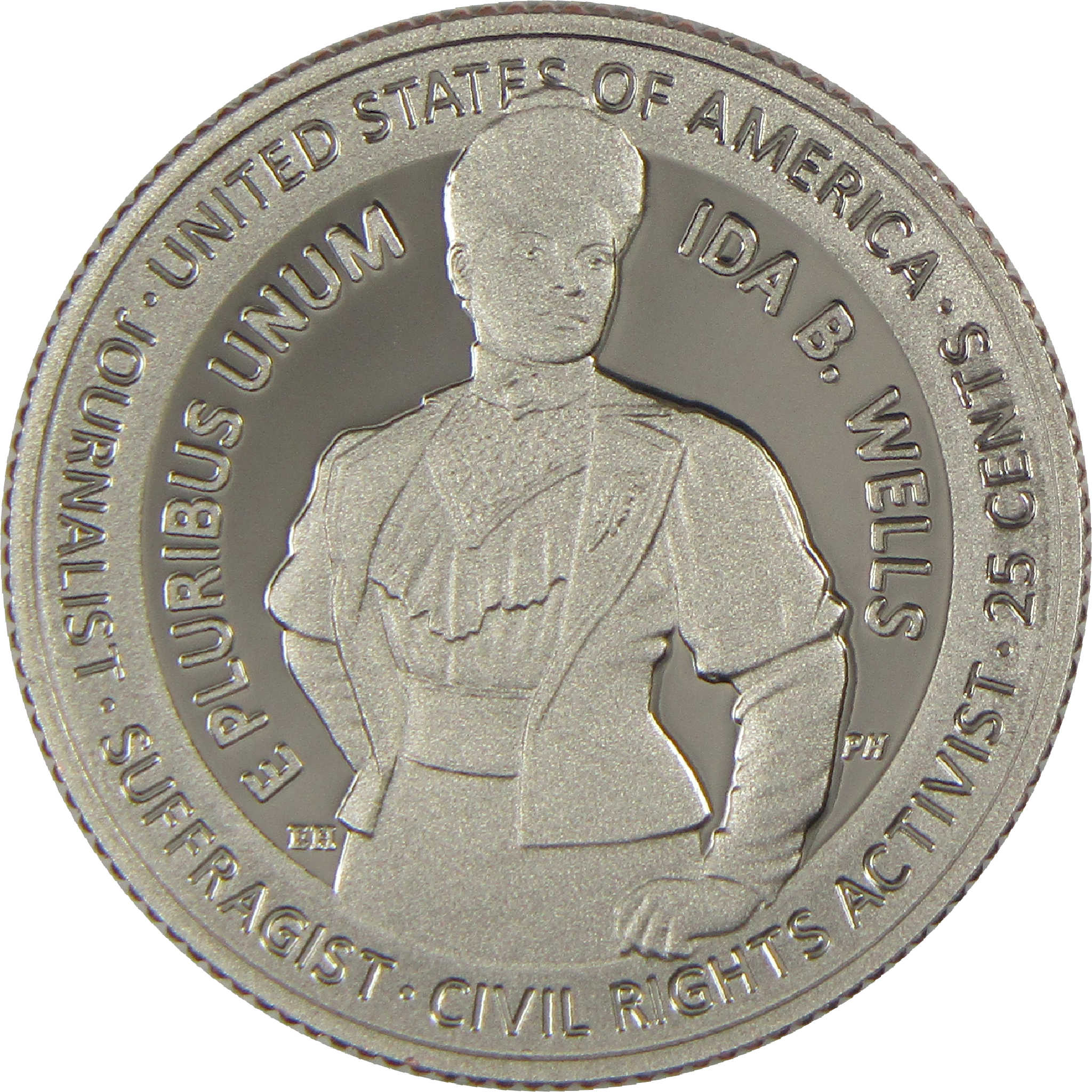 2025 S Ida B. Wells American Women Quarter Choice Proof Clad 25c Coin