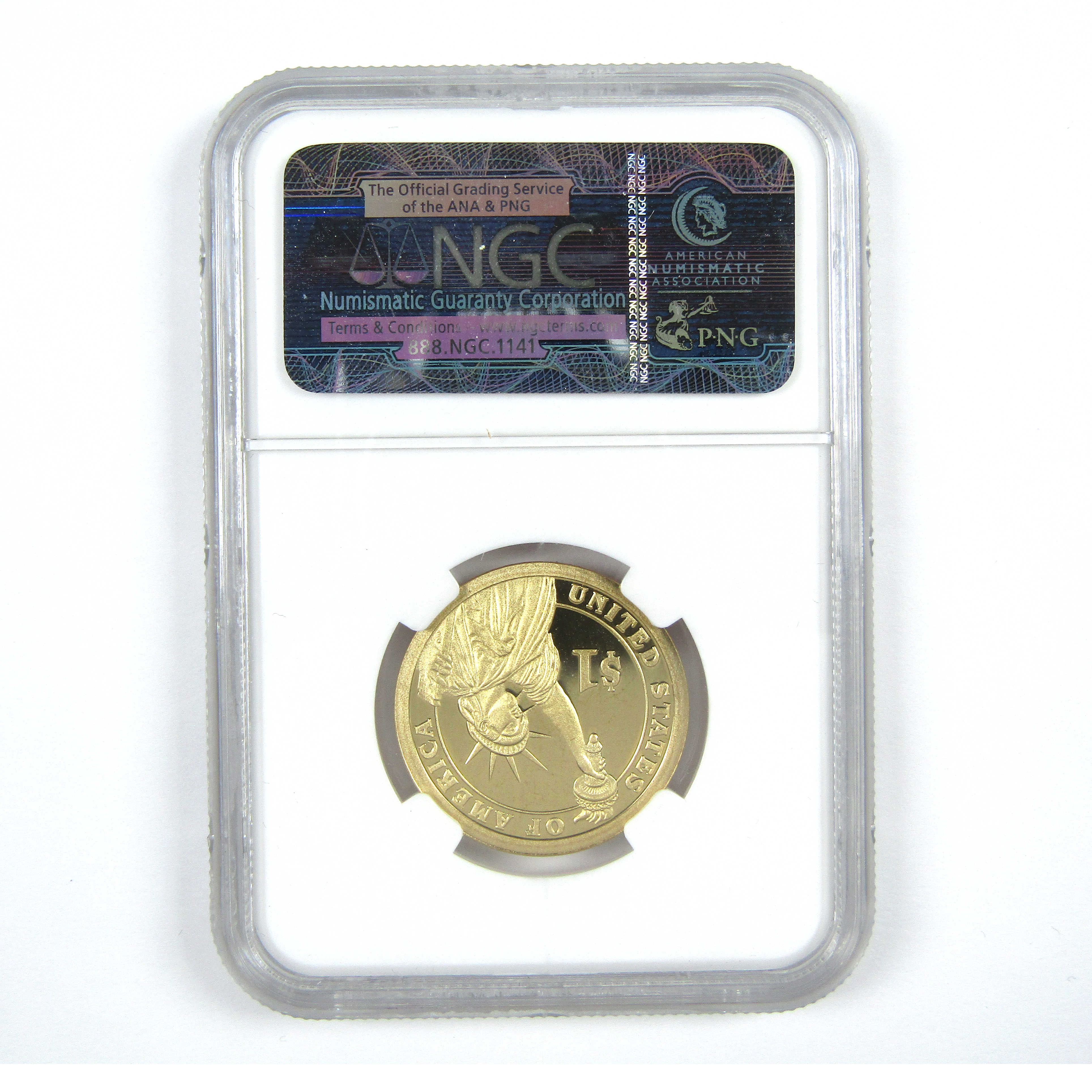 2010 S Abraham Lincoln Presidential Dollar PF 69 UCAM NGC SKU:CPC6129