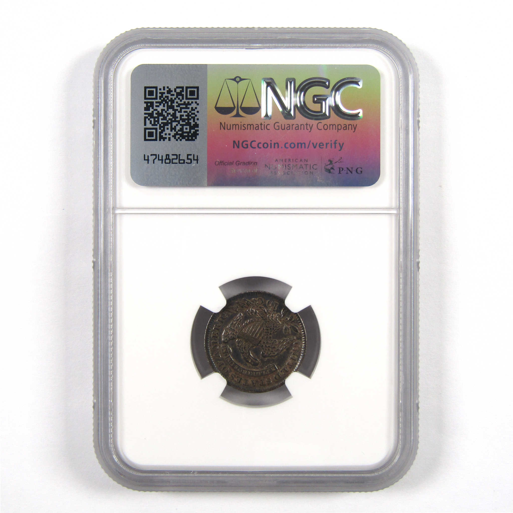 1836 Capped Bust Dime AU Details NGC 89.24% Silver 10c SKU:I11093