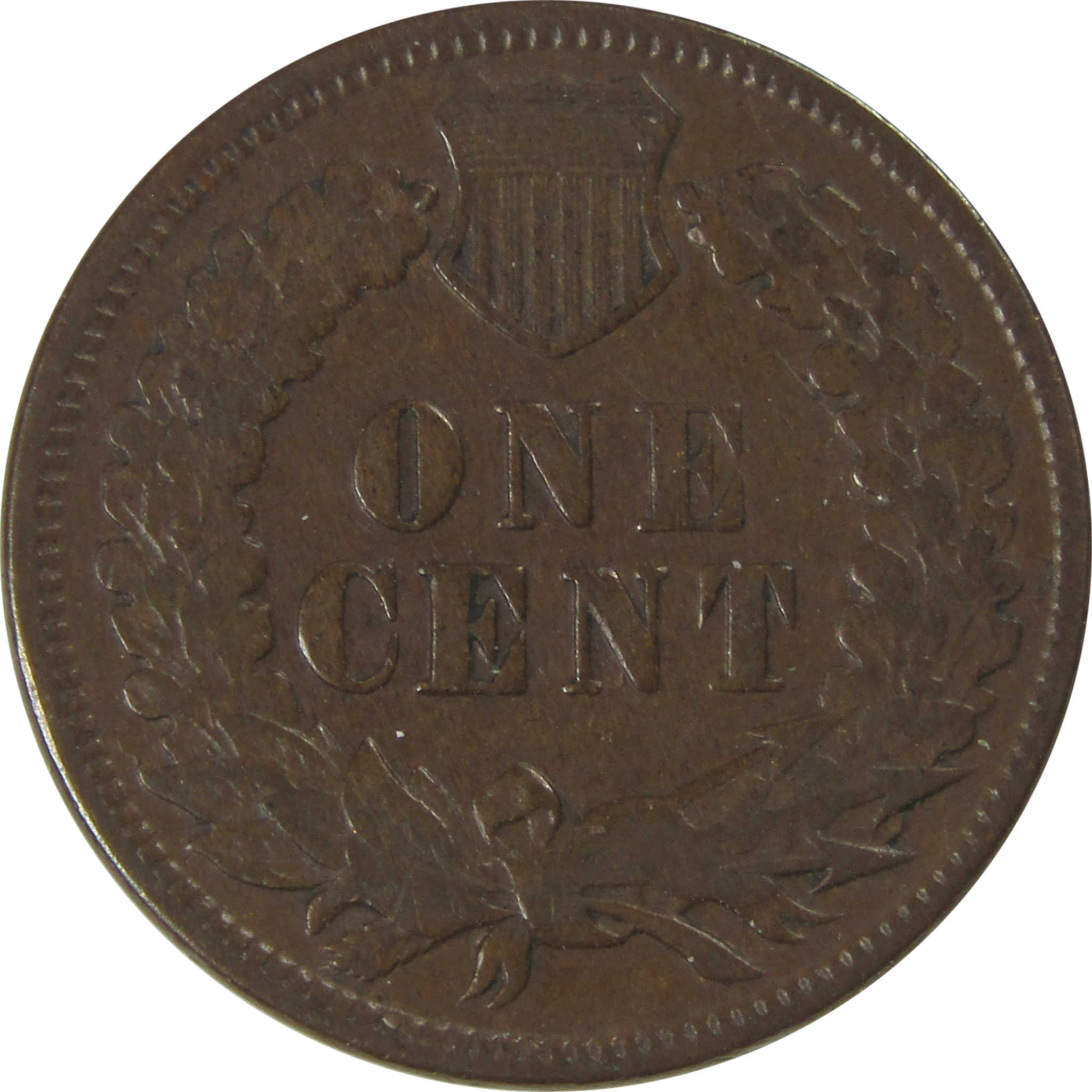 1876 Indian Head Cent VG Very Good Penny 1c Coin SKU:I23181