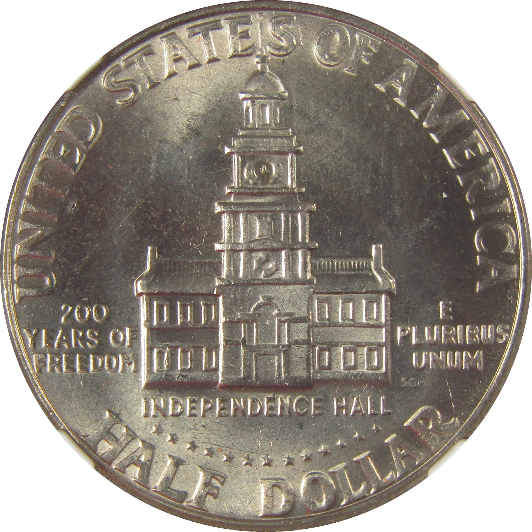 1976 Kennedy Bicentennial Half Dollar MS 66 NGC Clad SKU:I20467