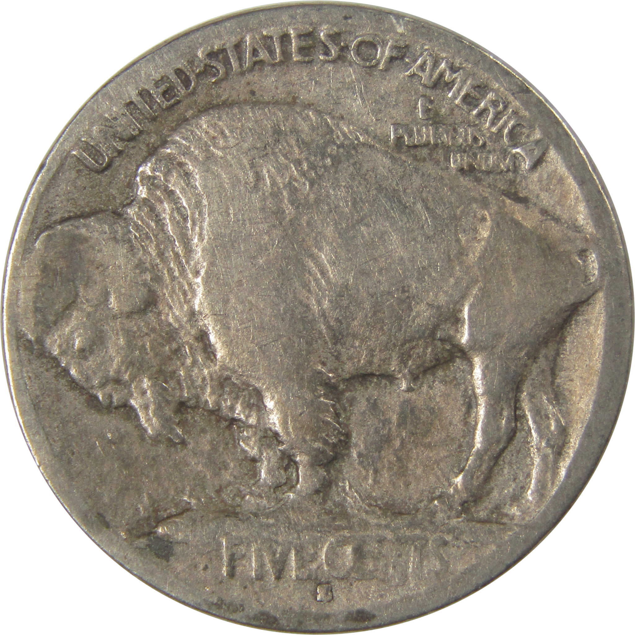 1913 S Type 1 Indian Head Buffalo Nickel AG About Good SKU:I22837