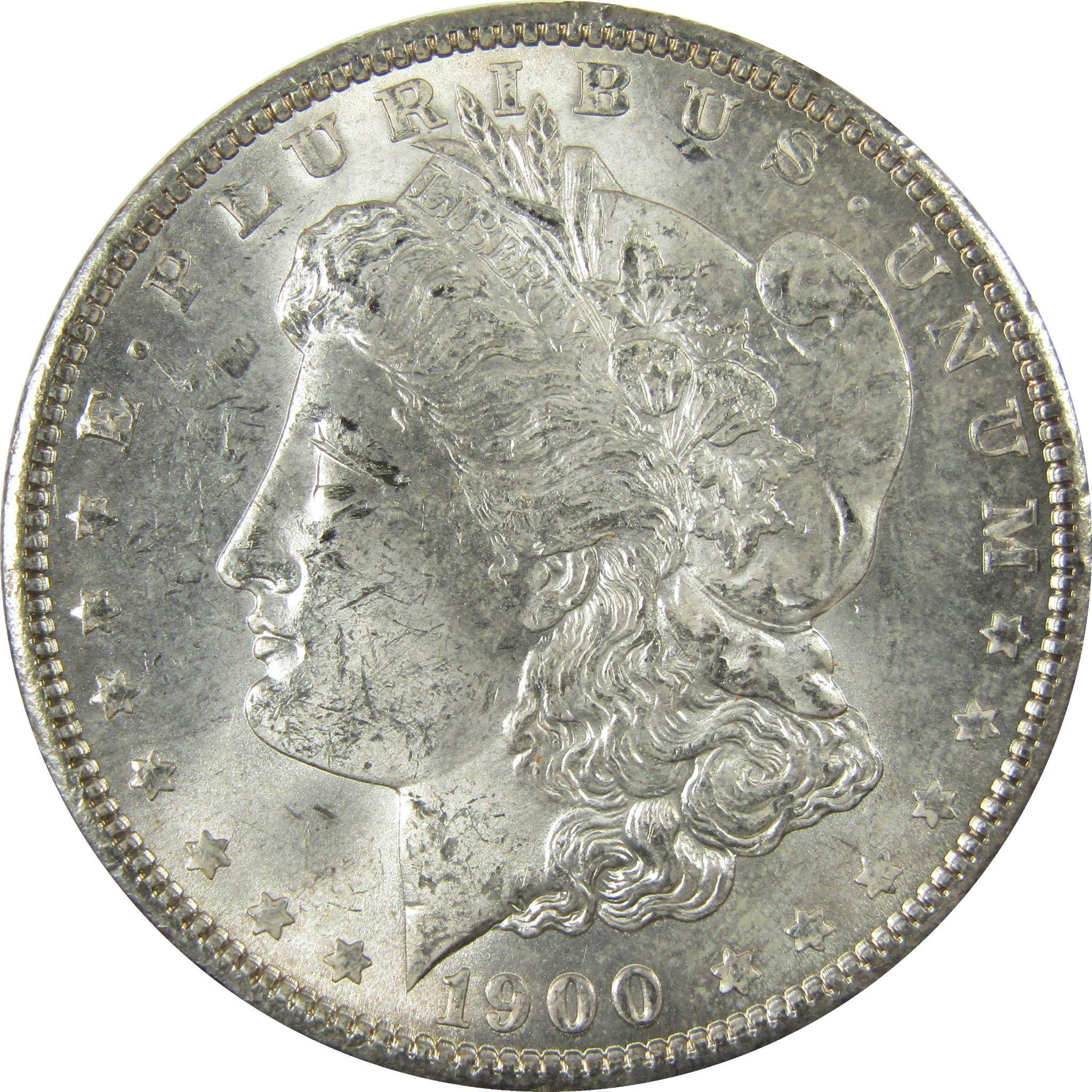 1900 Morgan Silver Dollar Uncirculated Mint State $1 Coin SKU:I27742 - Morgan coin - Morgan silver dollar - Morgan silver dollar for sale - Profile Coins & Collectibles