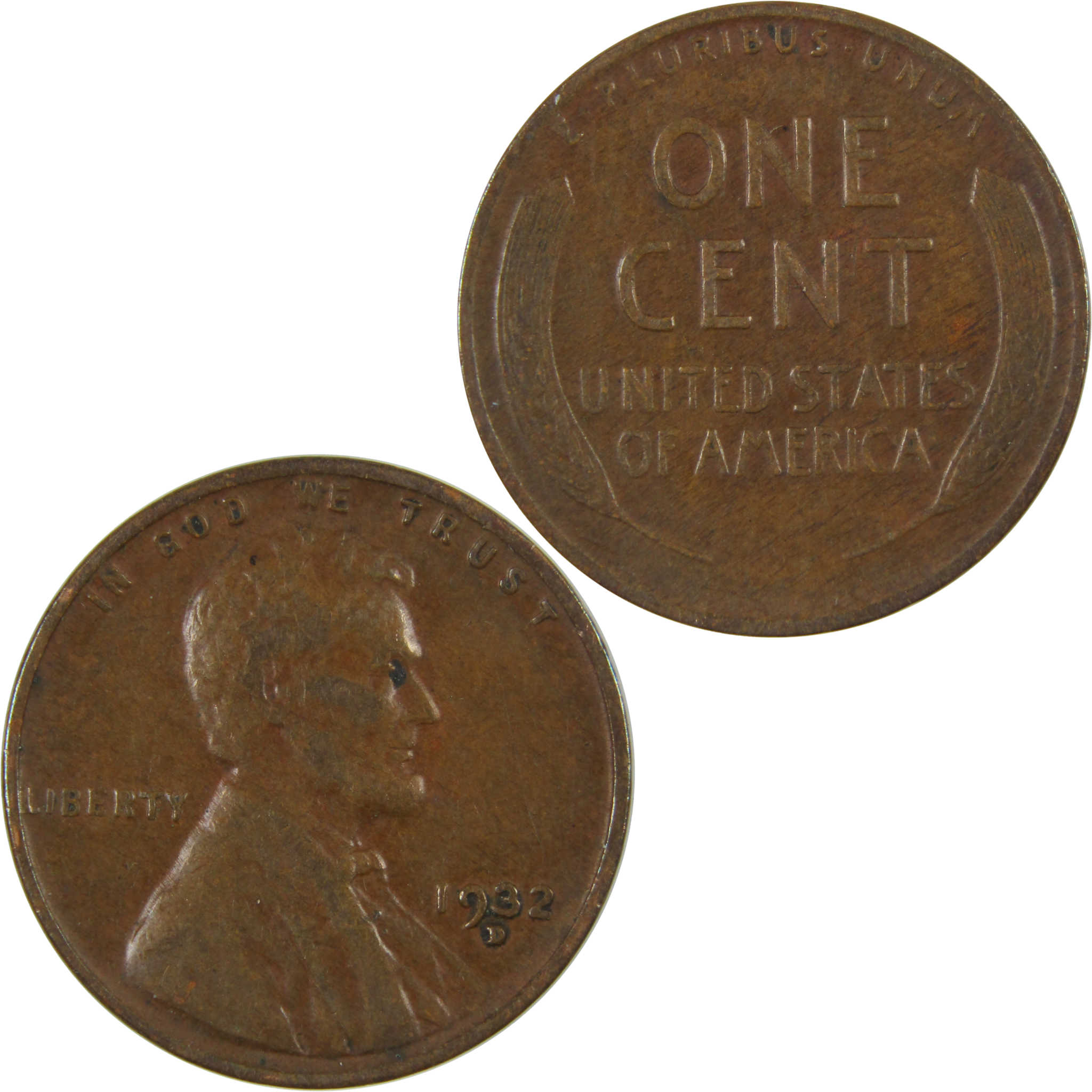 1932 D Lincoln Wheat Cent VF Very Fine Penny 1c Coin SKU:I27118