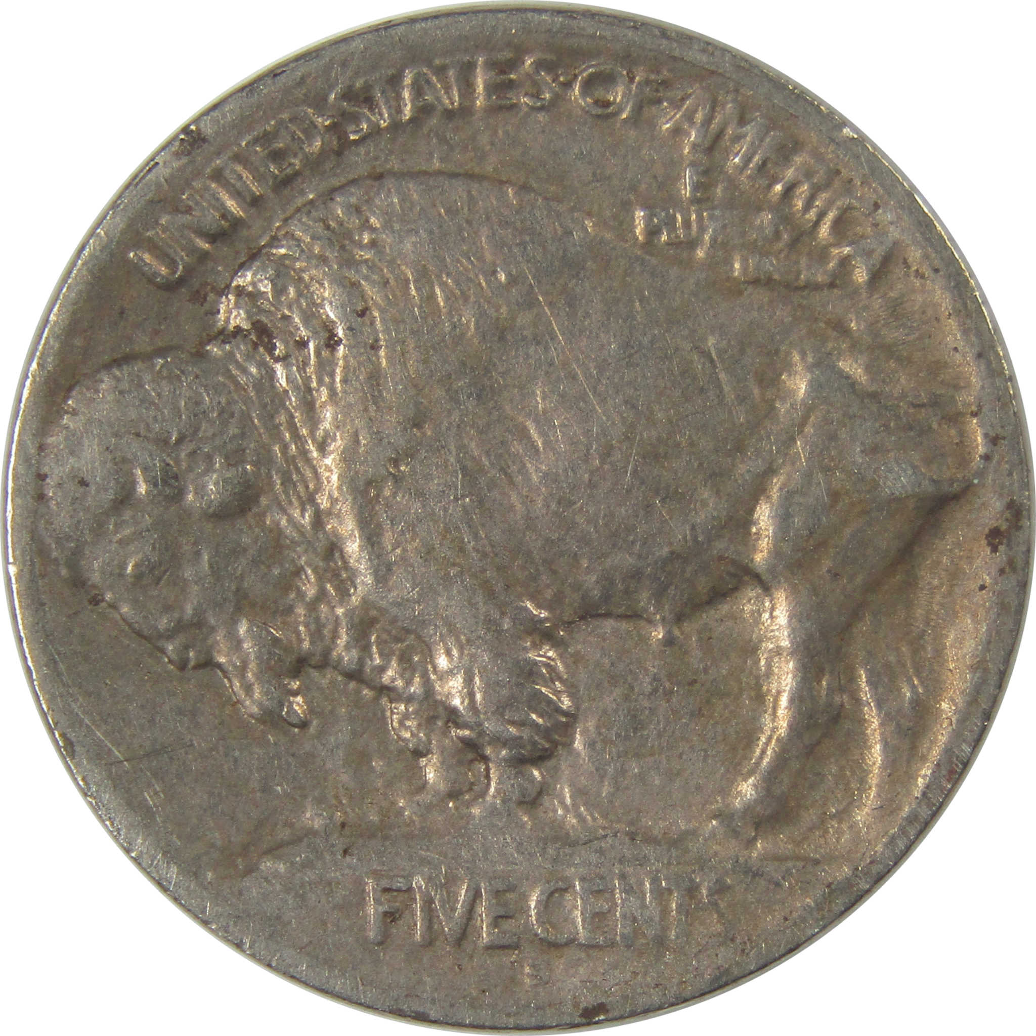 1913 S Type 1 Buffalo Nickel XF EF Extremely Fine Details SKU:I22869