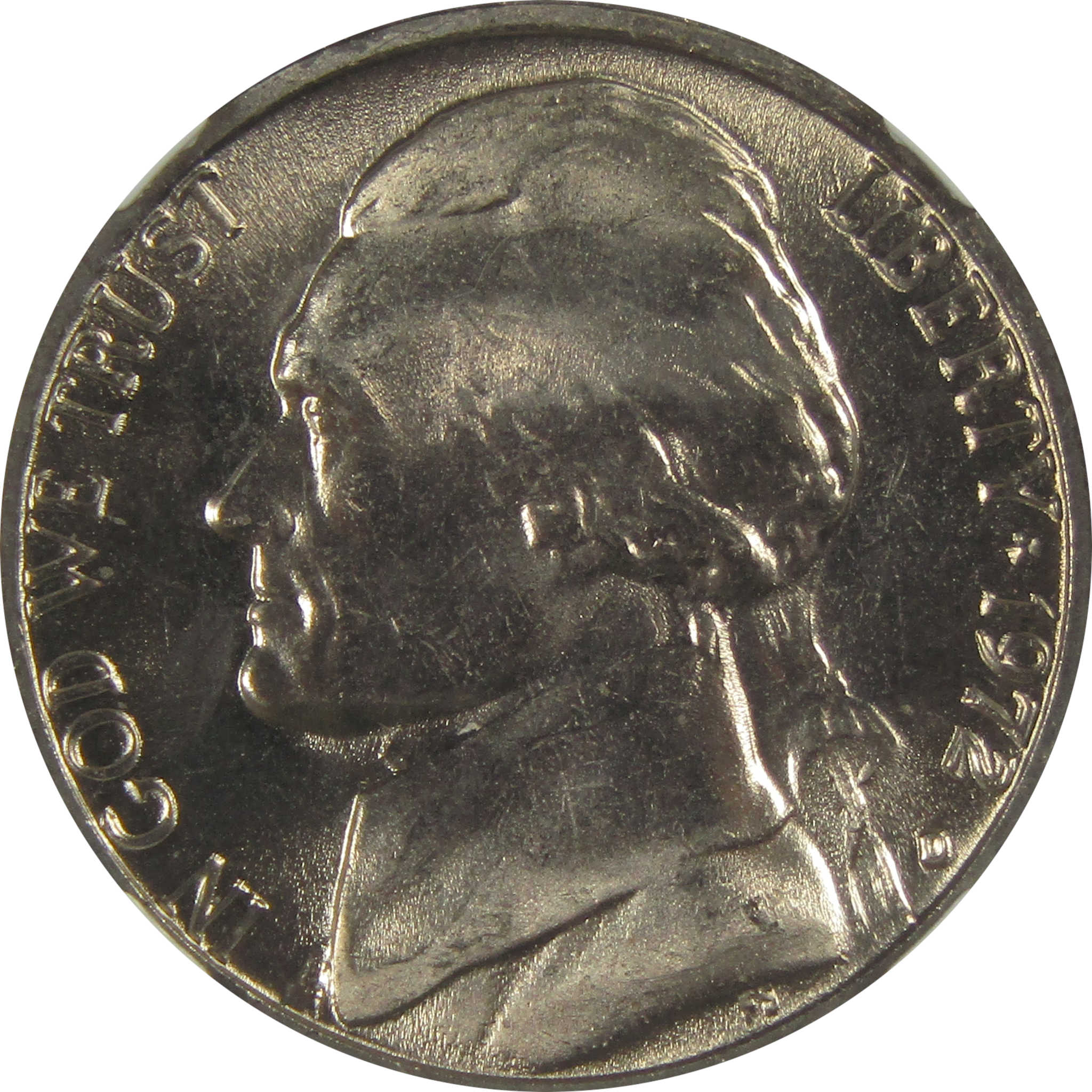 1972 D Jefferson Nickel MS 66 5FS NGC Original Bag Fragment SKU:I23506