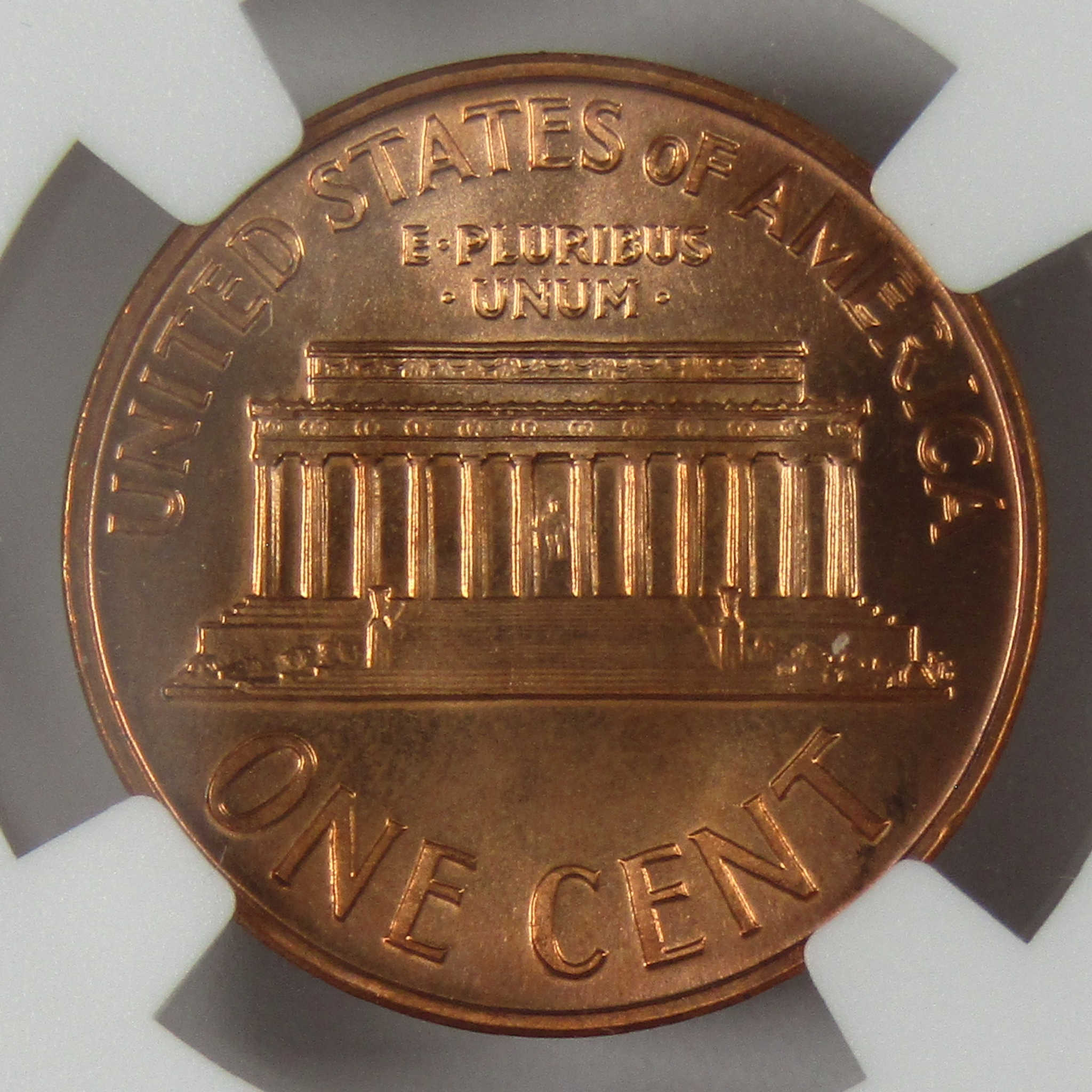 1966 SMS Lincoln Memorial Cent MS 68 RD NGC Uncirculated SKU:I27496