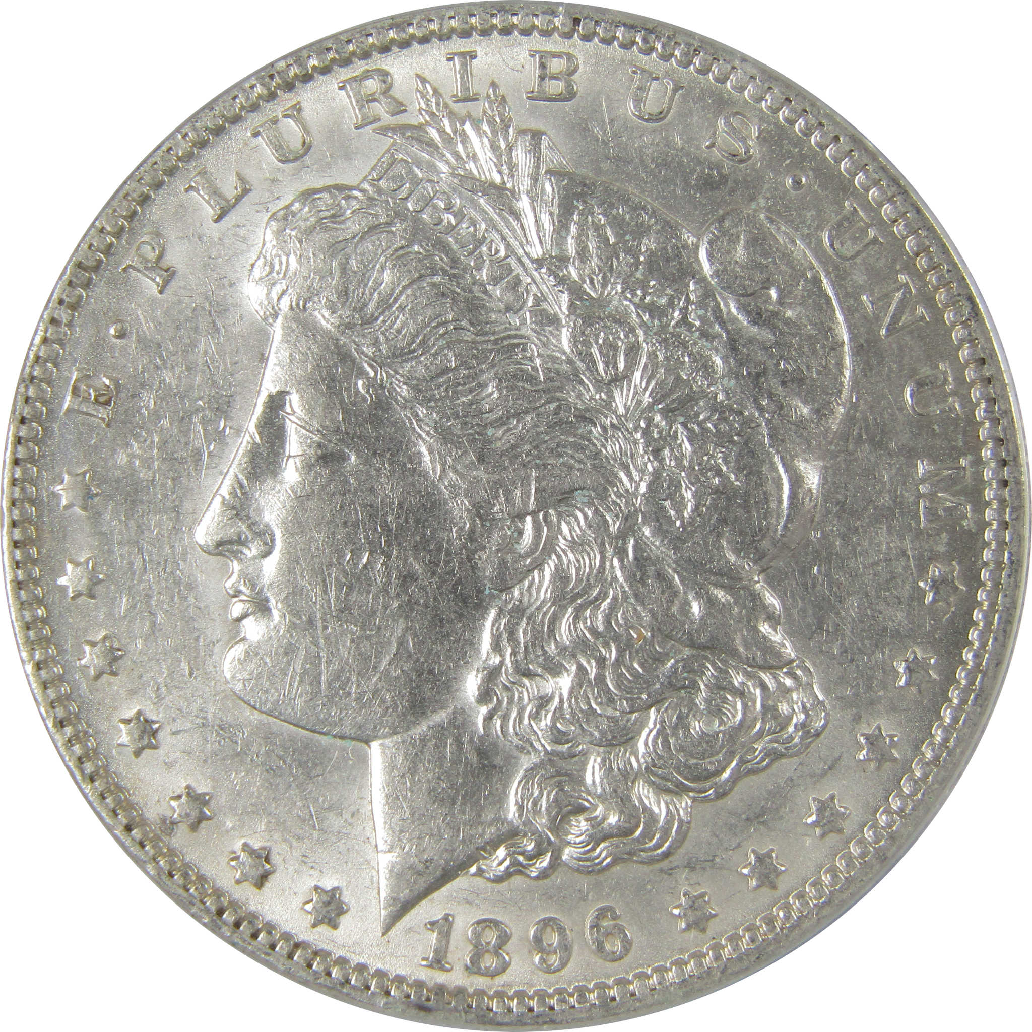 1896 O Morgan Dollar AU 53 ANACS Silver $1 Coin SKU:I18971 - Morgan coin - Morgan silver dollar - Morgan silver dollar for sale - Profile Coins & Collectibles