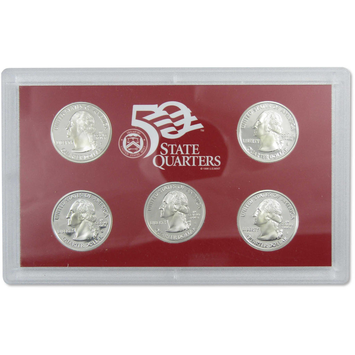 2003 Silver Proof Set U.S. Mint Original Government Packaging OGP COA