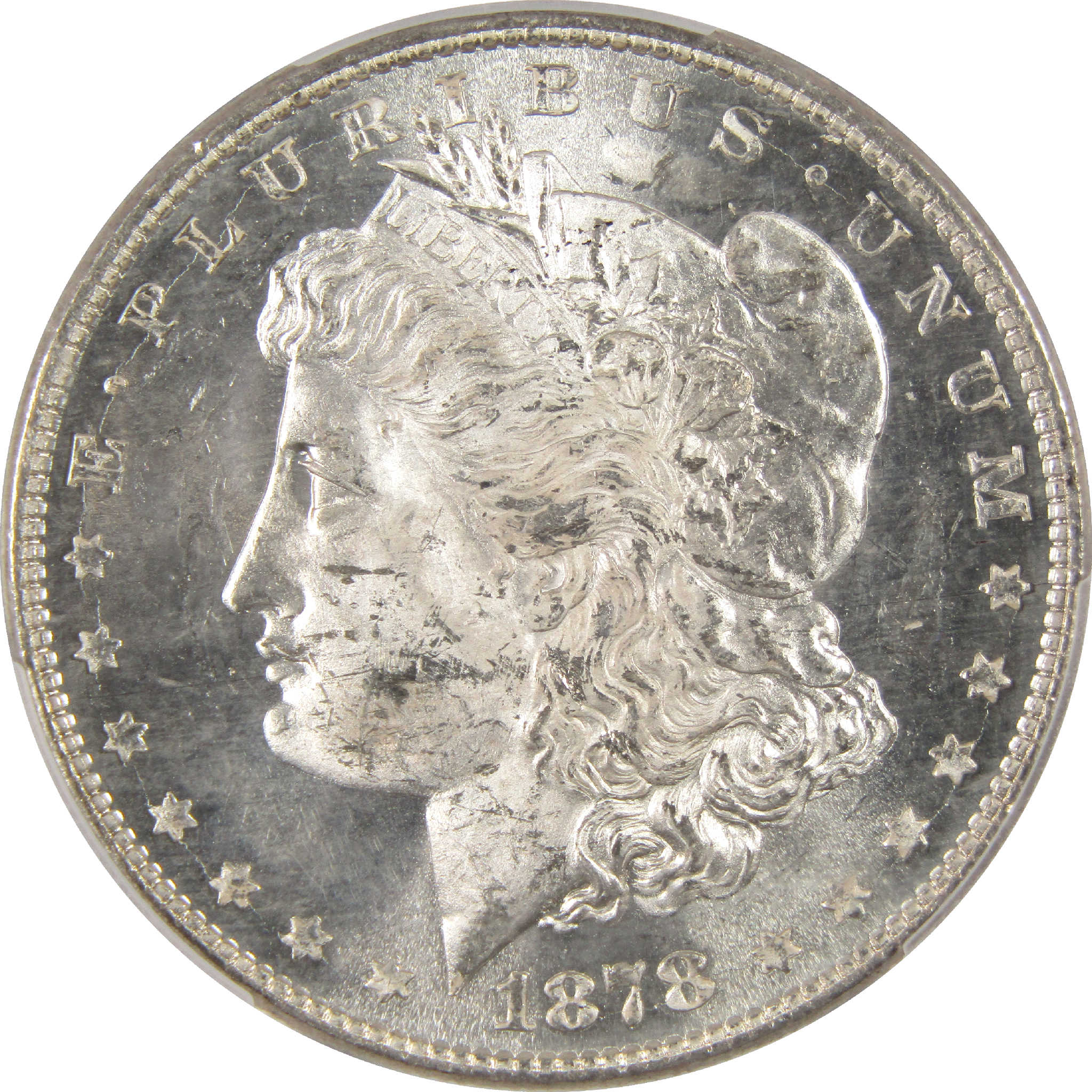 1878 8TF Morgan Dollar MS 63 PCGS Silver $1 Coin SKU:I11319 - Morgan coin - Morgan silver dollar - Morgan silver dollar for sale - Profile Coins & Collectibles