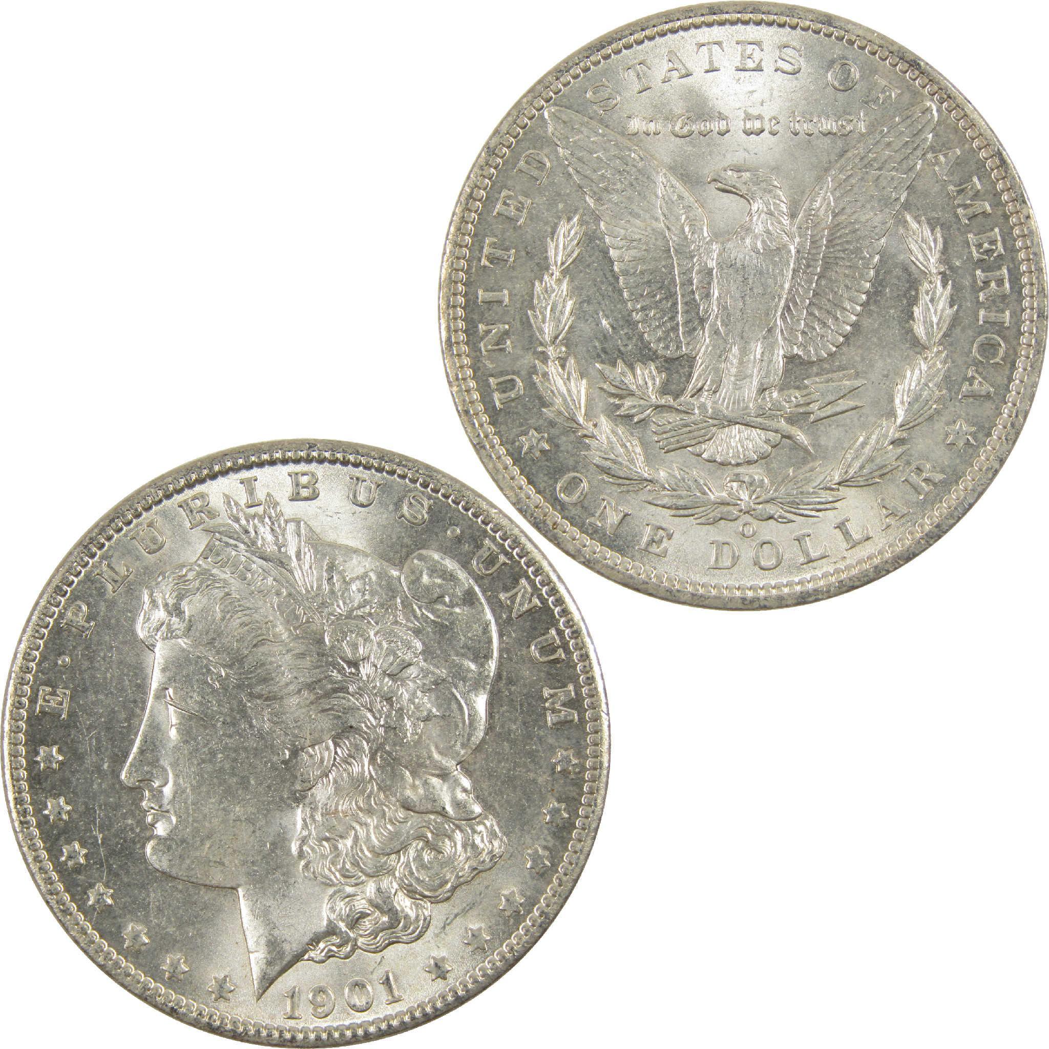 1901 O Morgan Dollar CH AU Choice About Uncirculated Silver $1 Coin - Morgan coin - Morgan silver dollar - Morgan silver dollar for sale - Profile Coins & Collectibles