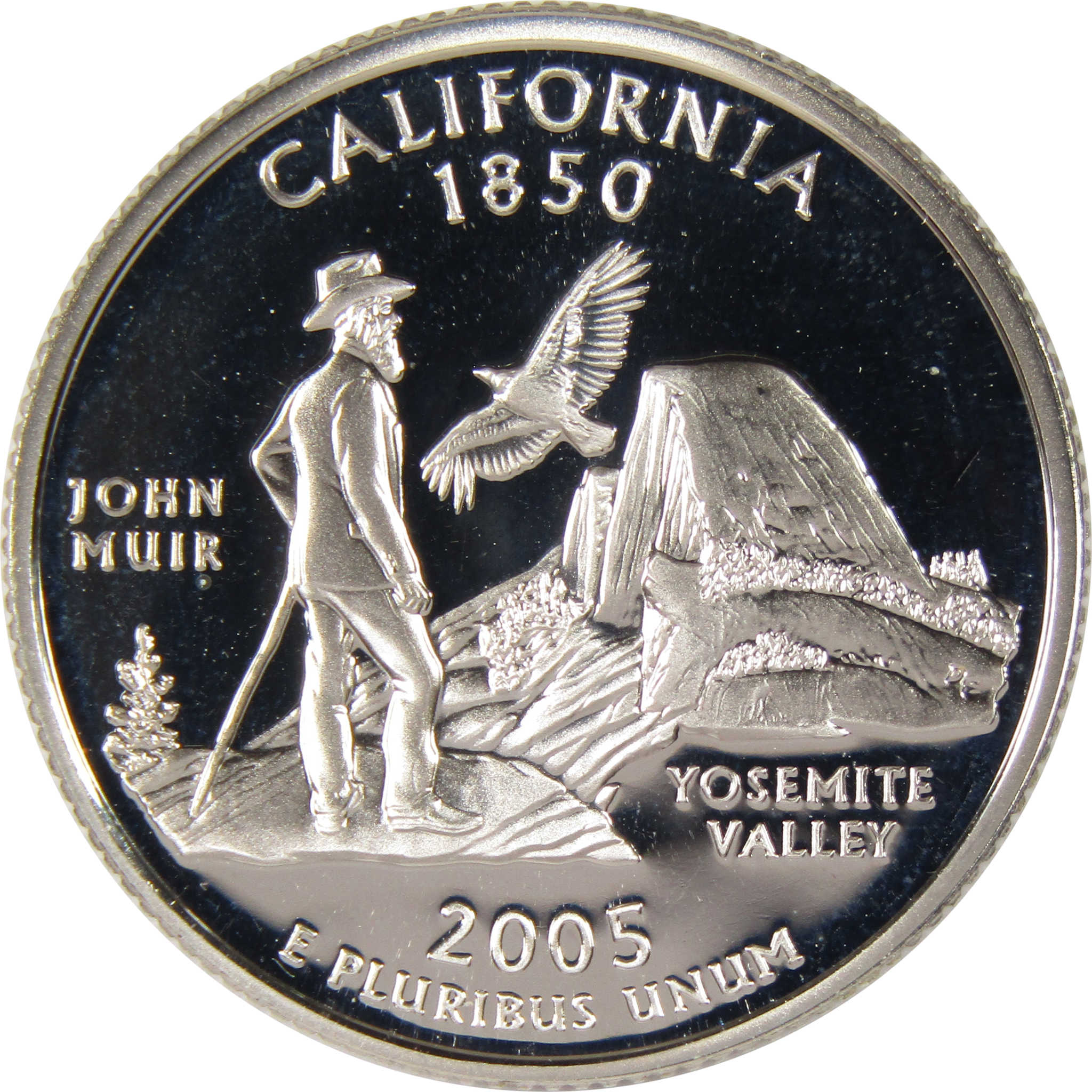 2005 S California State Quarter Silver Proof 25c Coin