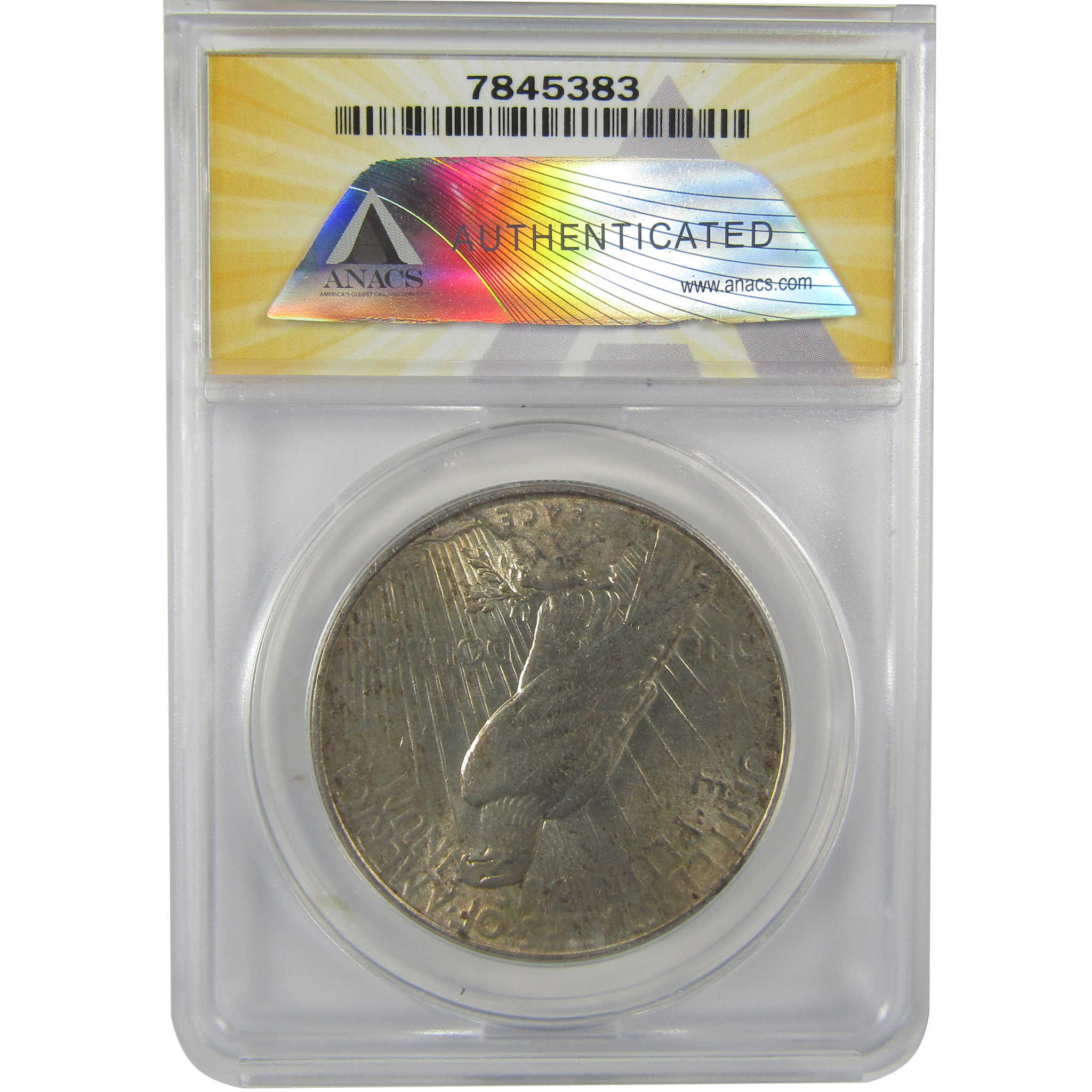 1934 Peace Dollar MS 60 Details ANACS Silver Uncirculated SKU:I21551