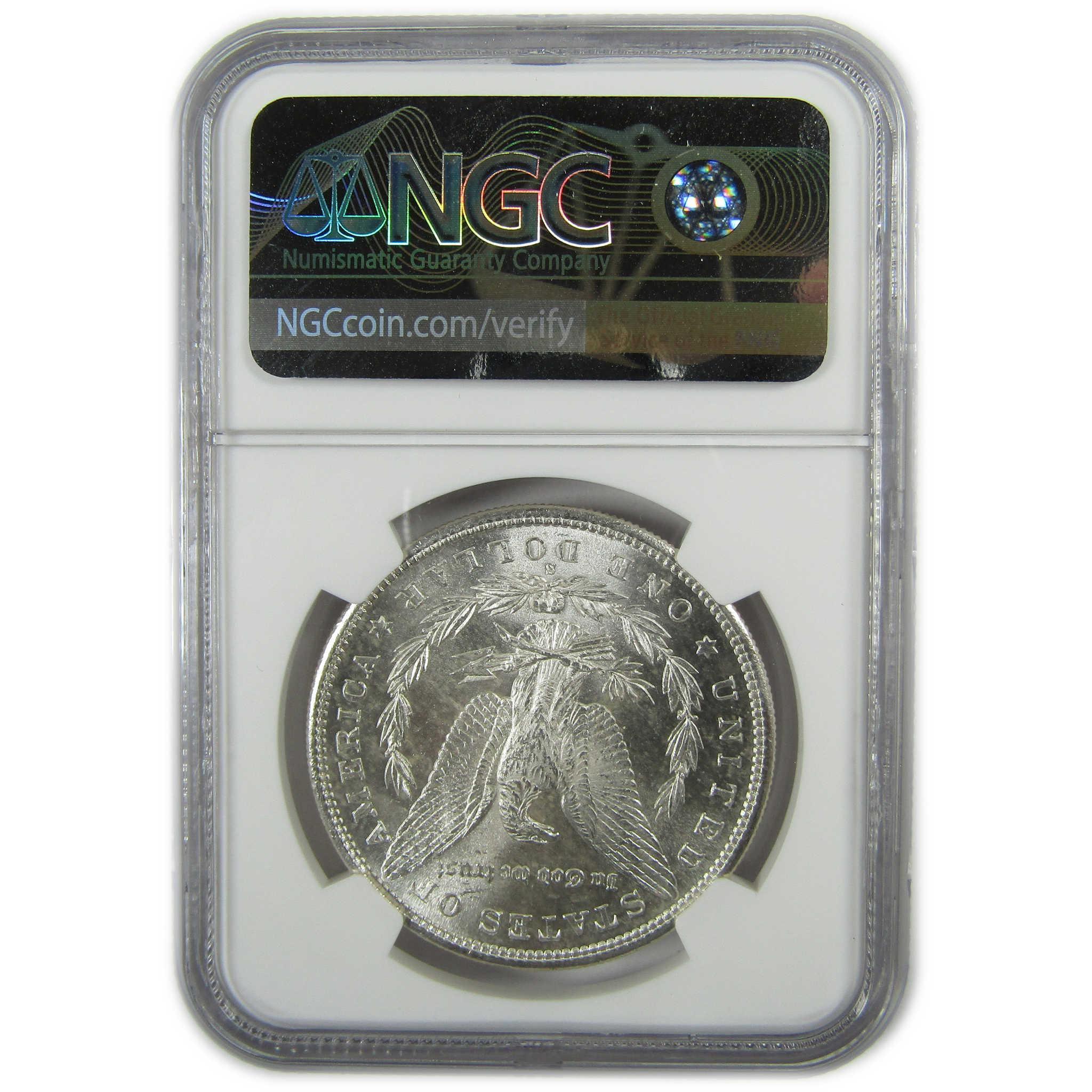 1881 S Morgan Silver Dollar MS 63 NGC Uncirculated $1 Coin SKU:CP435 - Morgan coin - Morgan silver dollar - Morgan silver dollar for sale - Profile Coins & Collectibles