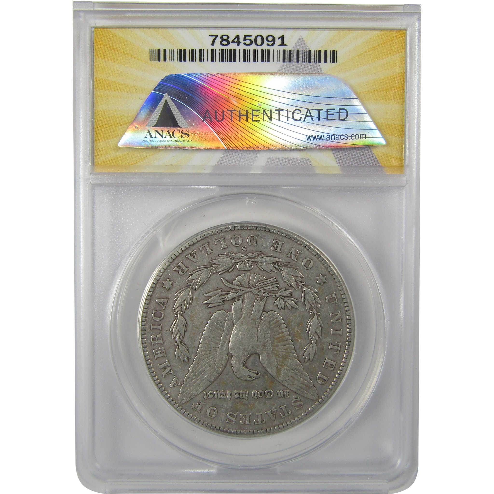 1904 S Morgan Dollar VF 25 ANACS Silver $1 Coin SKU:I21144 - Morgan coin - Morgan silver dollar - Morgan silver dollar for sale - Profile Coins & Collectibles