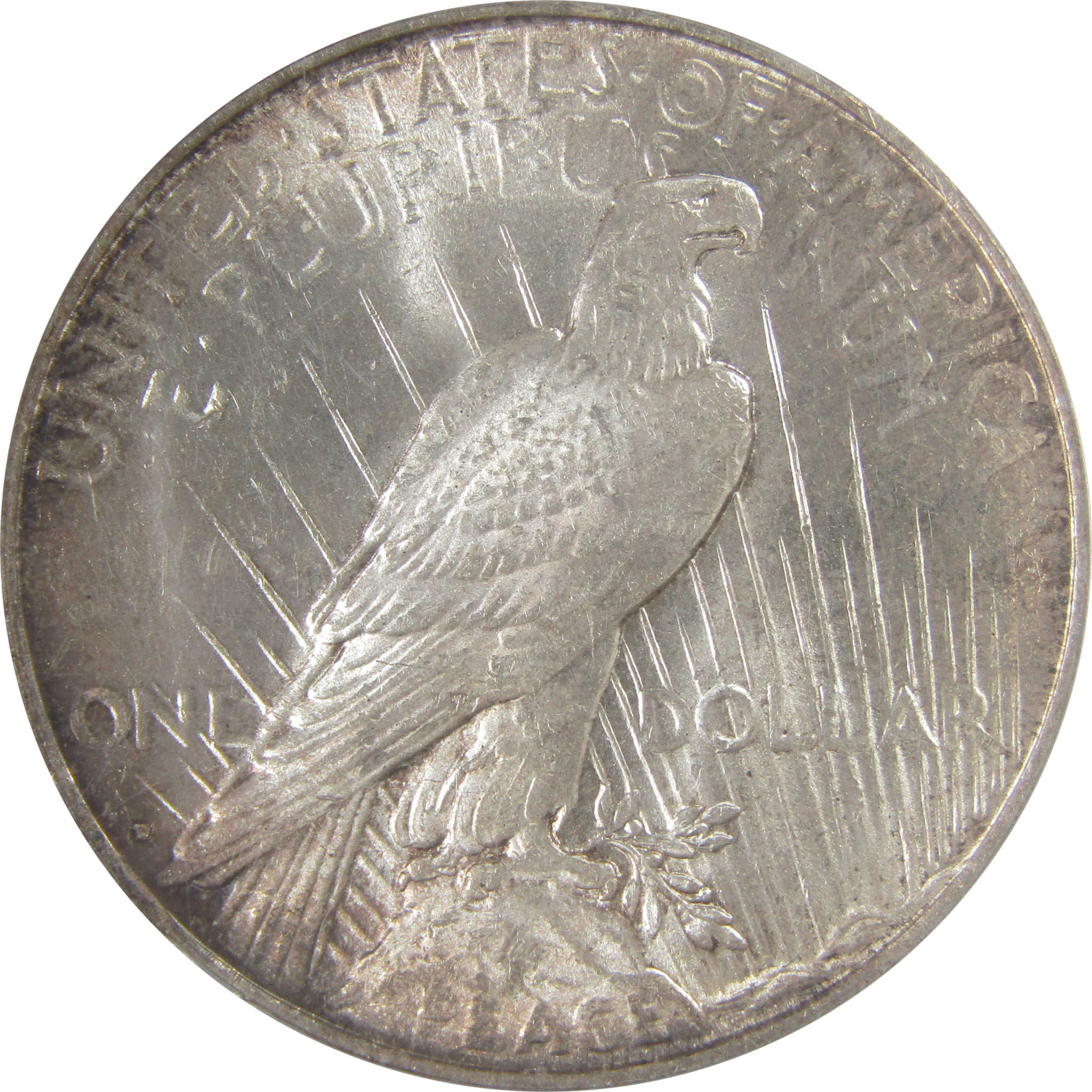 1922 D Peace Dollar MS 62 PCGS Silver Uncirculated $1 Coin SKU:I23368