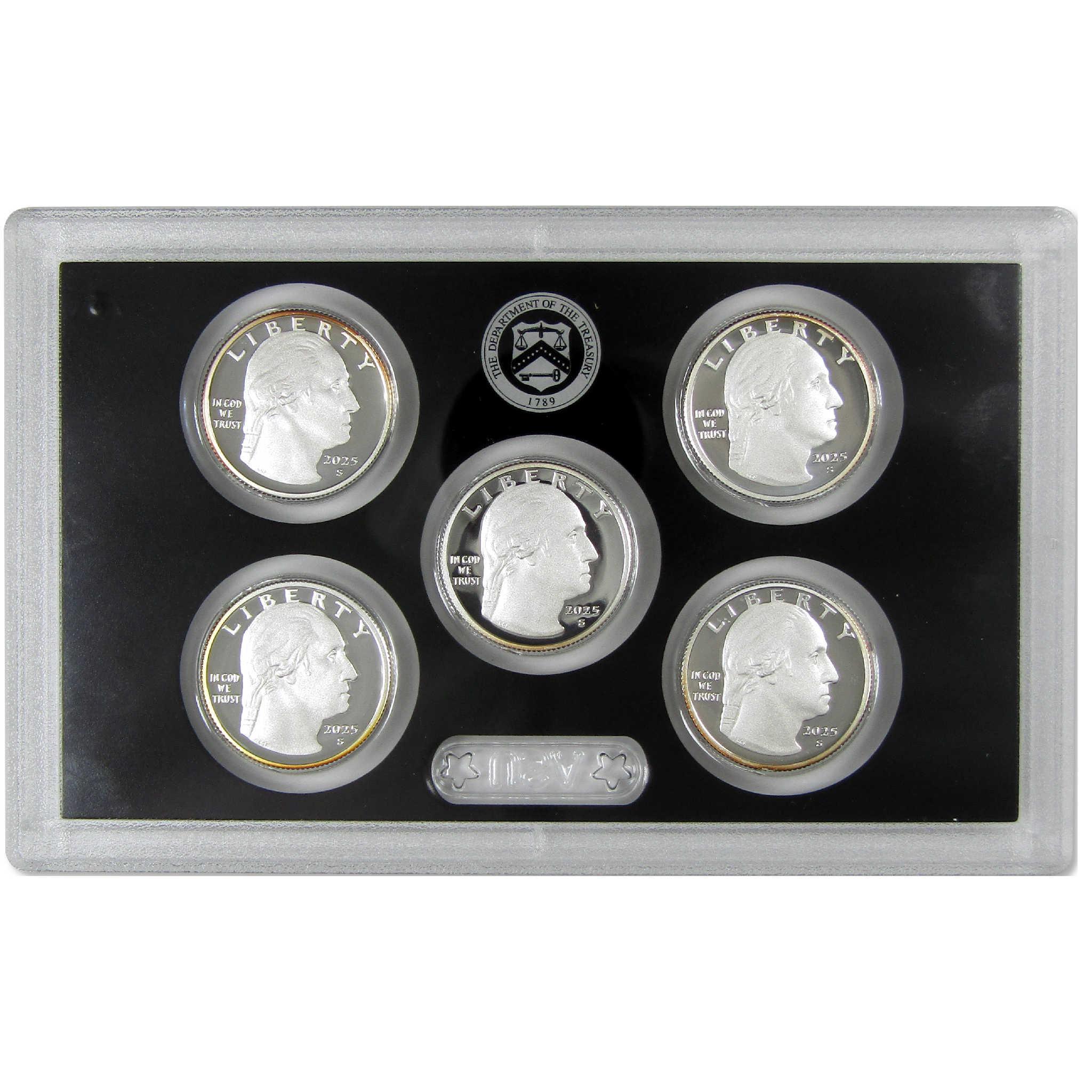 2025 Silver Proof Set U.S. Mint Original Government Packaging OGP COA