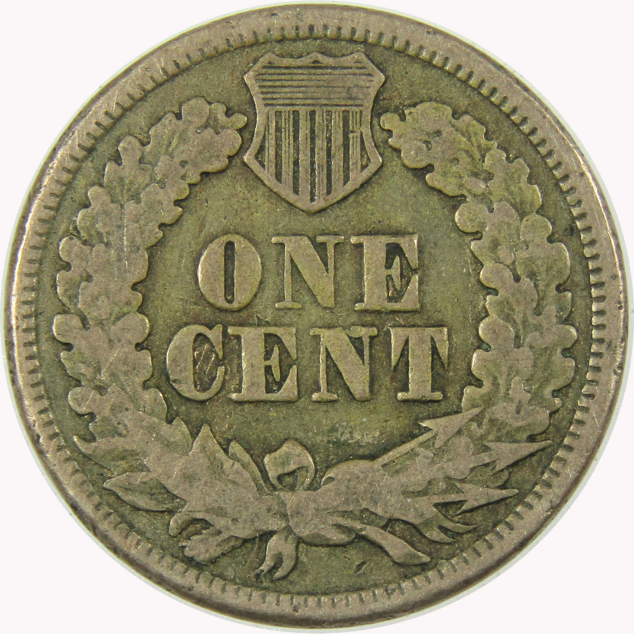1863 Indian Head Cent G Good Penny 1c Coin SKU:CP1077