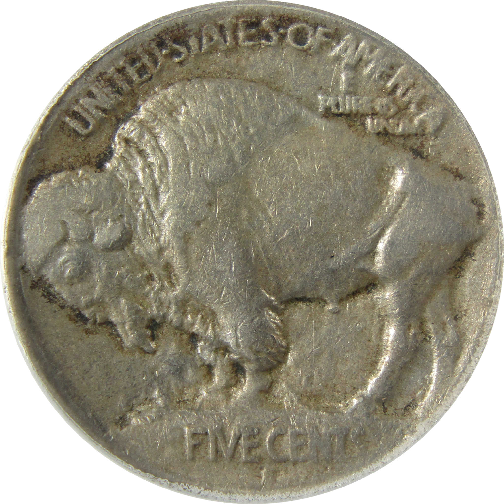 1913 S Type 1 Indian Head Buffalo Nickel VF 25 ANACS SKU:I28591