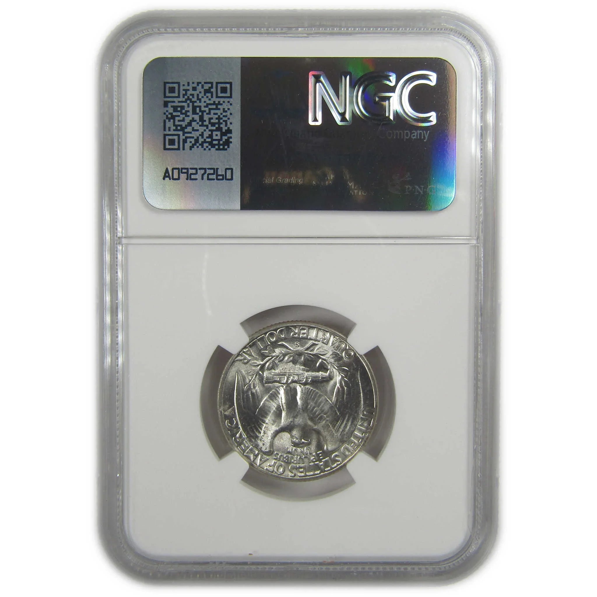 1951 S Washington Quarter MS 66 NGC Silver Bag Fragment SKU:I20524