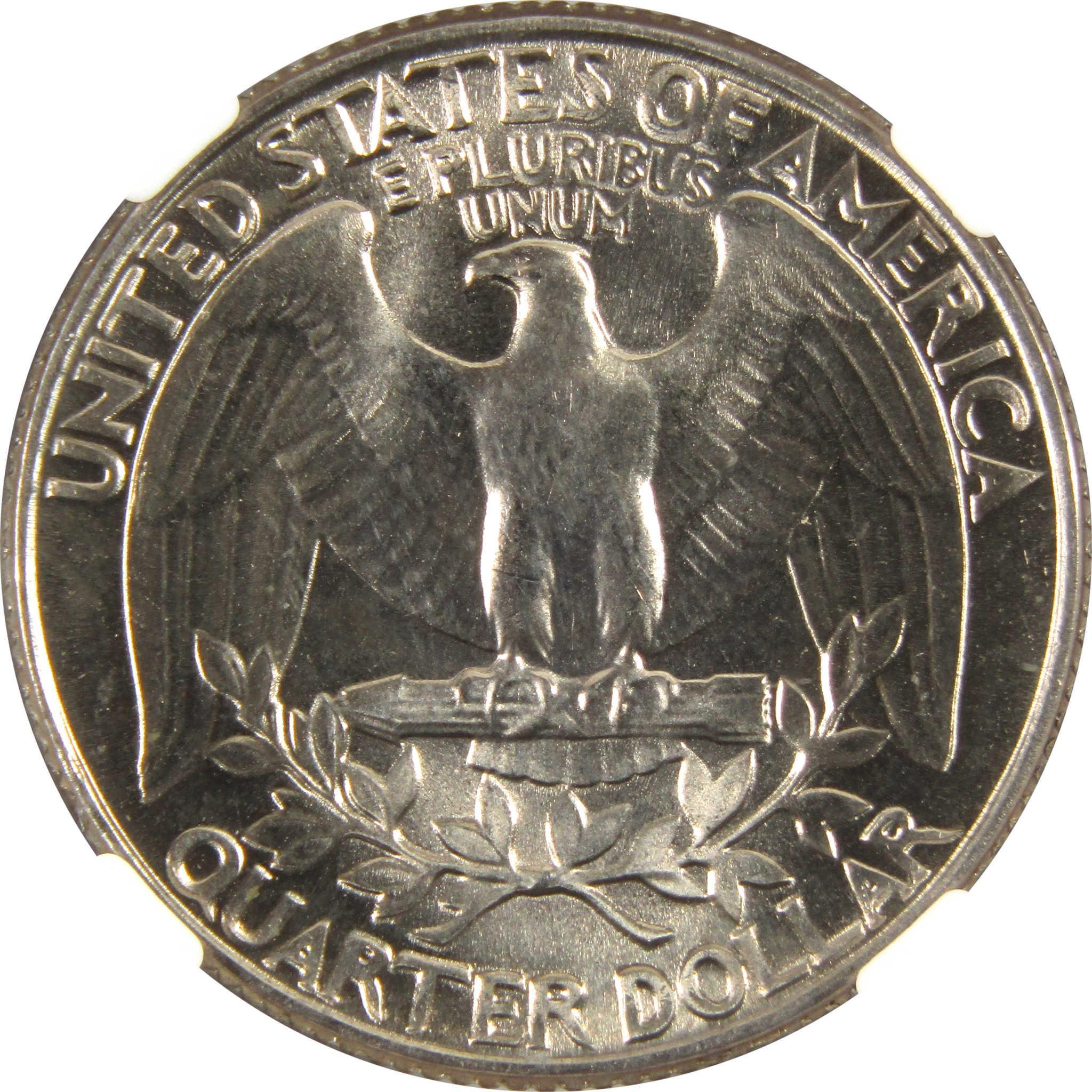 1982 D Washington Quarter MS 67 NGC Clad 25c Uncirculated SKU:I9550