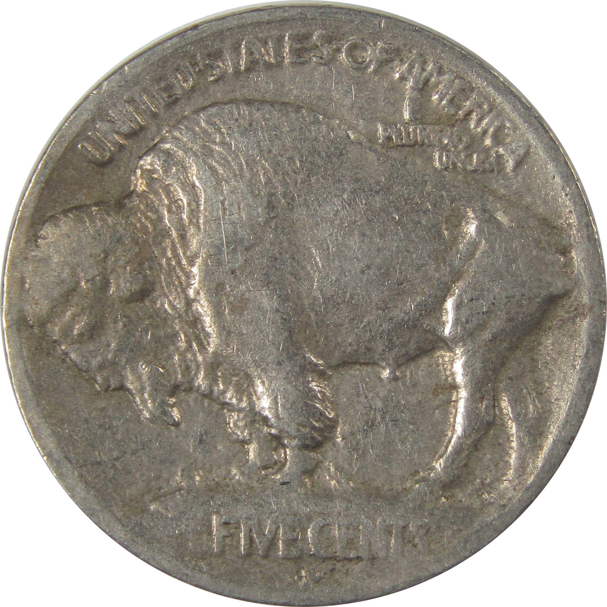 1913 S Type 1 Indian Head Buffalo Nickel F Fine Details SKU:I22926