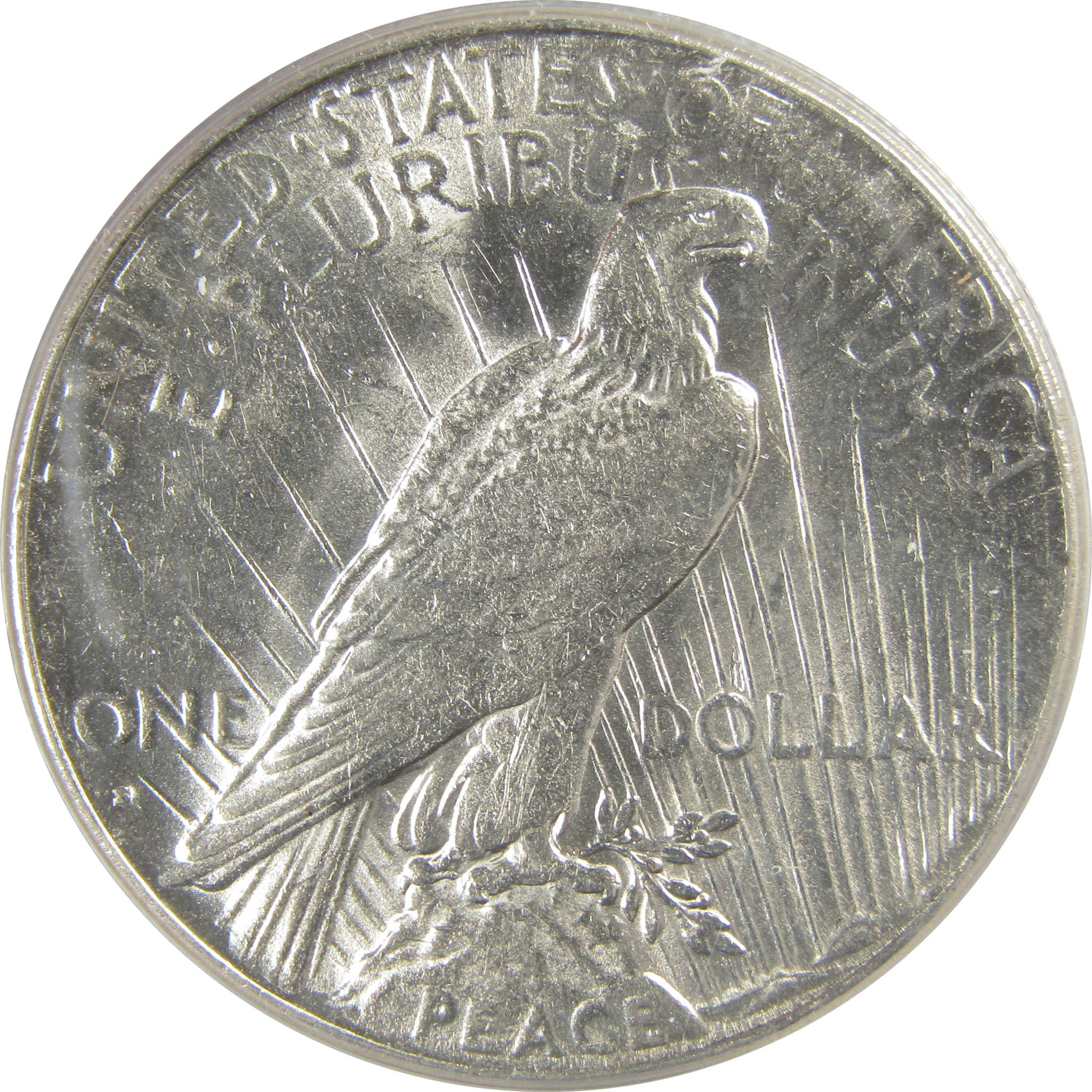 1928 S Peace Dollar AU 55 Details ANACS Silver $1 Coin SKU:I20362