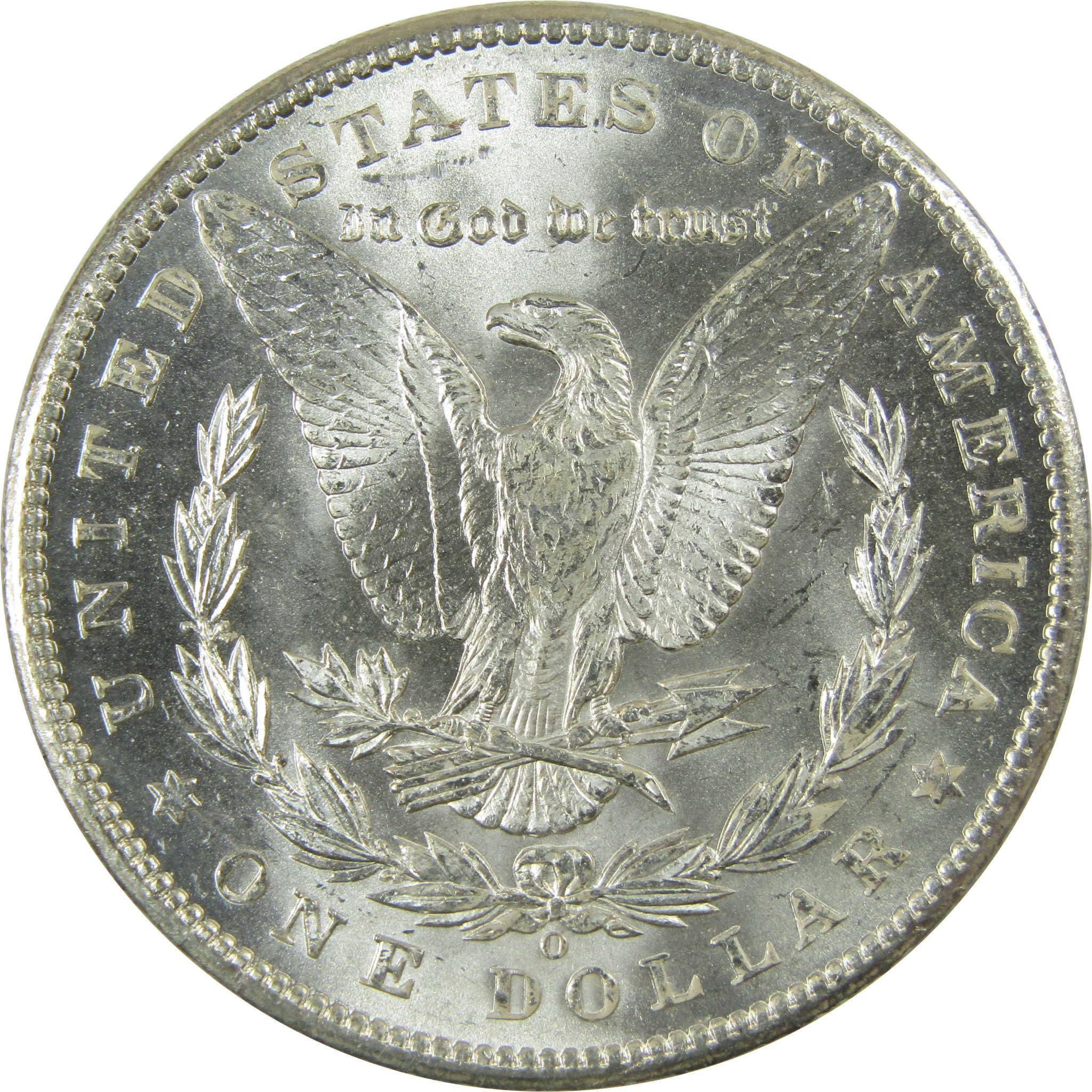 1898 O Morgan Silver Dollar BU Choice Uncirculated $1 Coin SKU:CP732 - Morgan coin - Morgan silver dollar - Morgan silver dollar for sale - Profile Coins & Collectibles