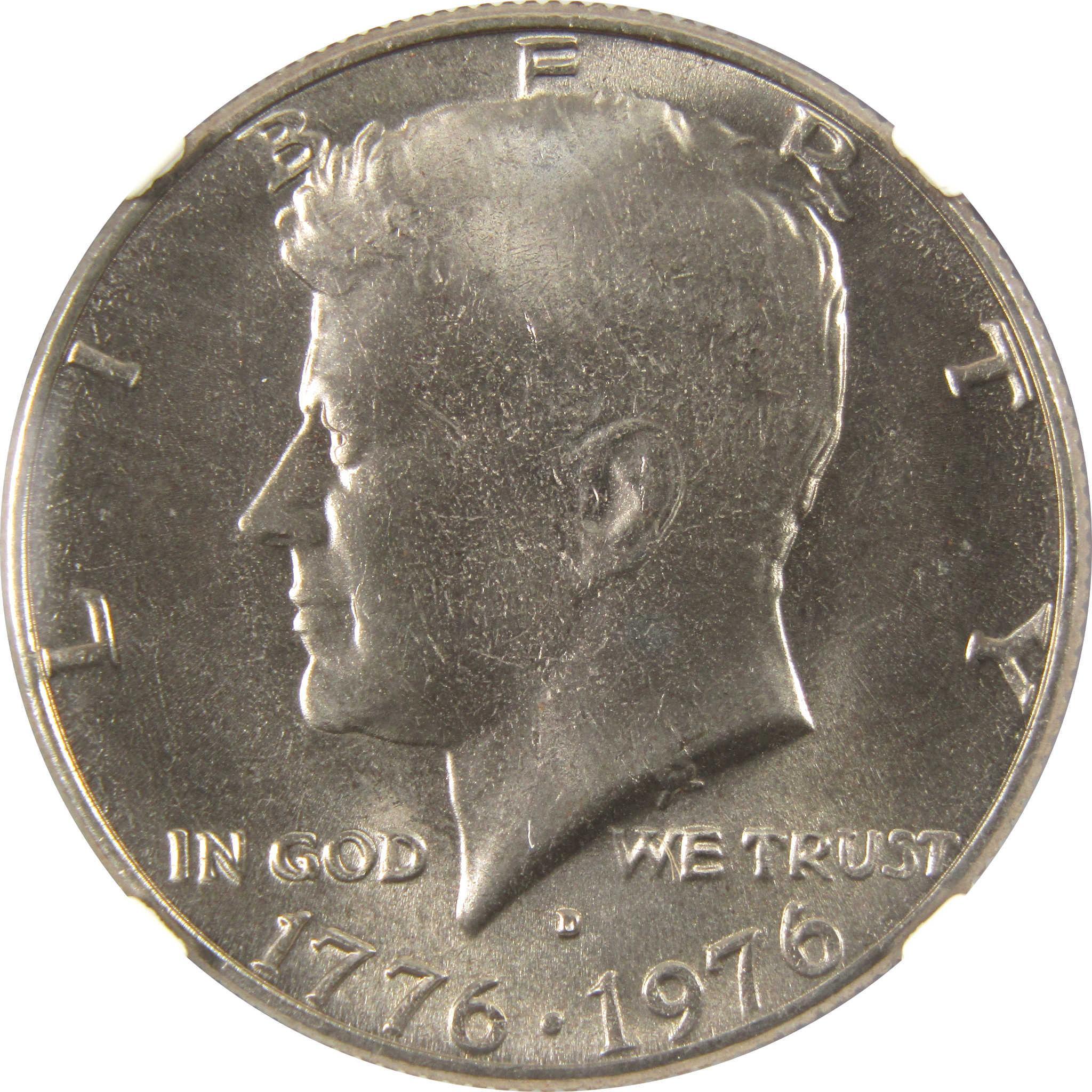 1976 D Kennedy Bicentennial 50c MS 67 NGC Clad Unc SKU:I9810