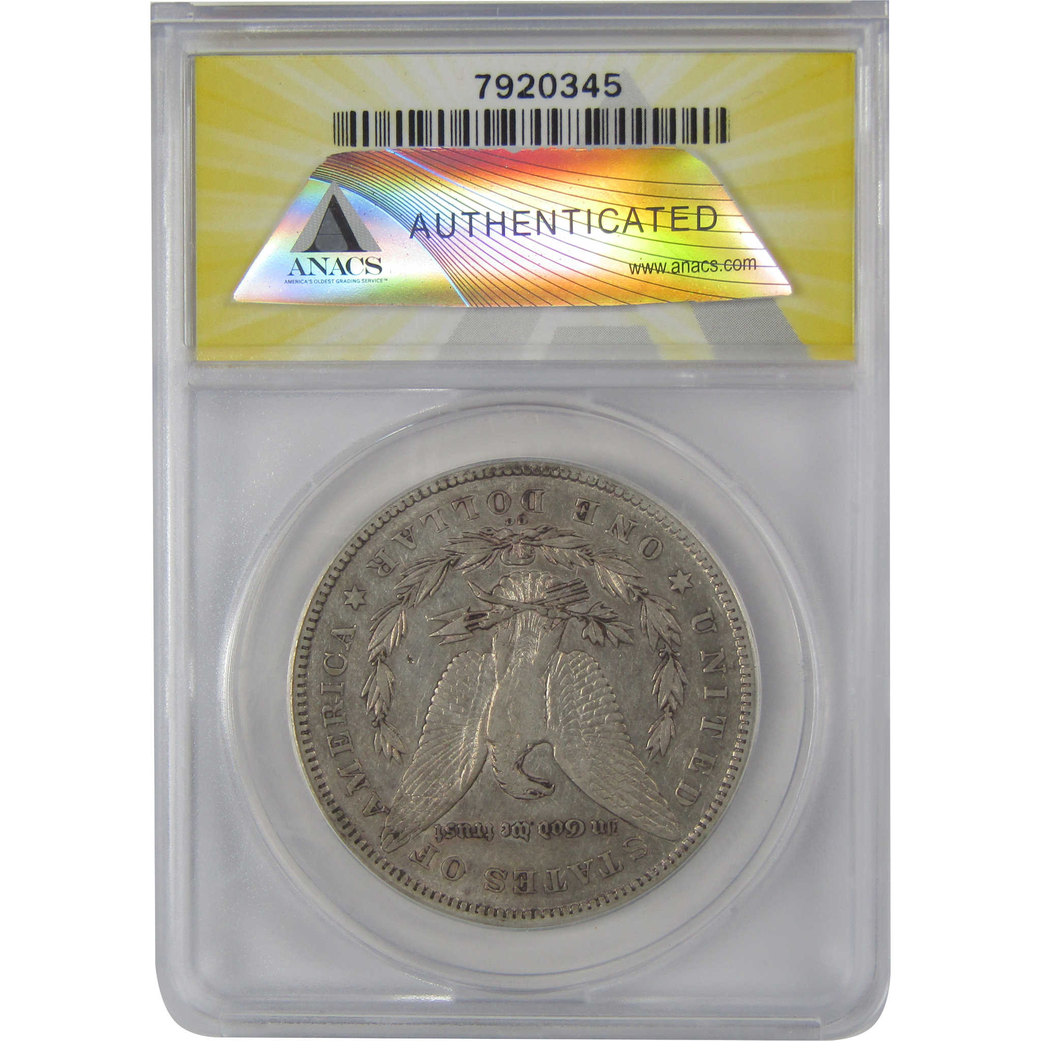 1878 CC Morgan Dollar EF 40 Details ANACS Silver $1 Coin SKU:CP116 - Morgan coin - Morgan silver dollar - Morgan silver dollar for sale - Profile Coins & Collectibles