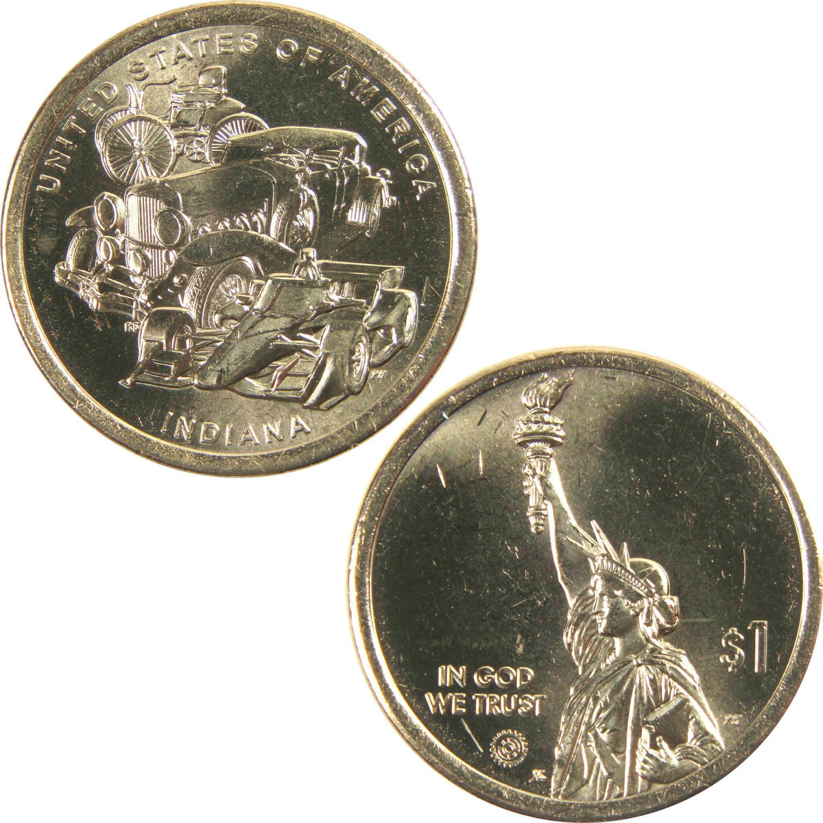 2023 P Indiana Automobile Industry American Innovation $1 Uncirculated
