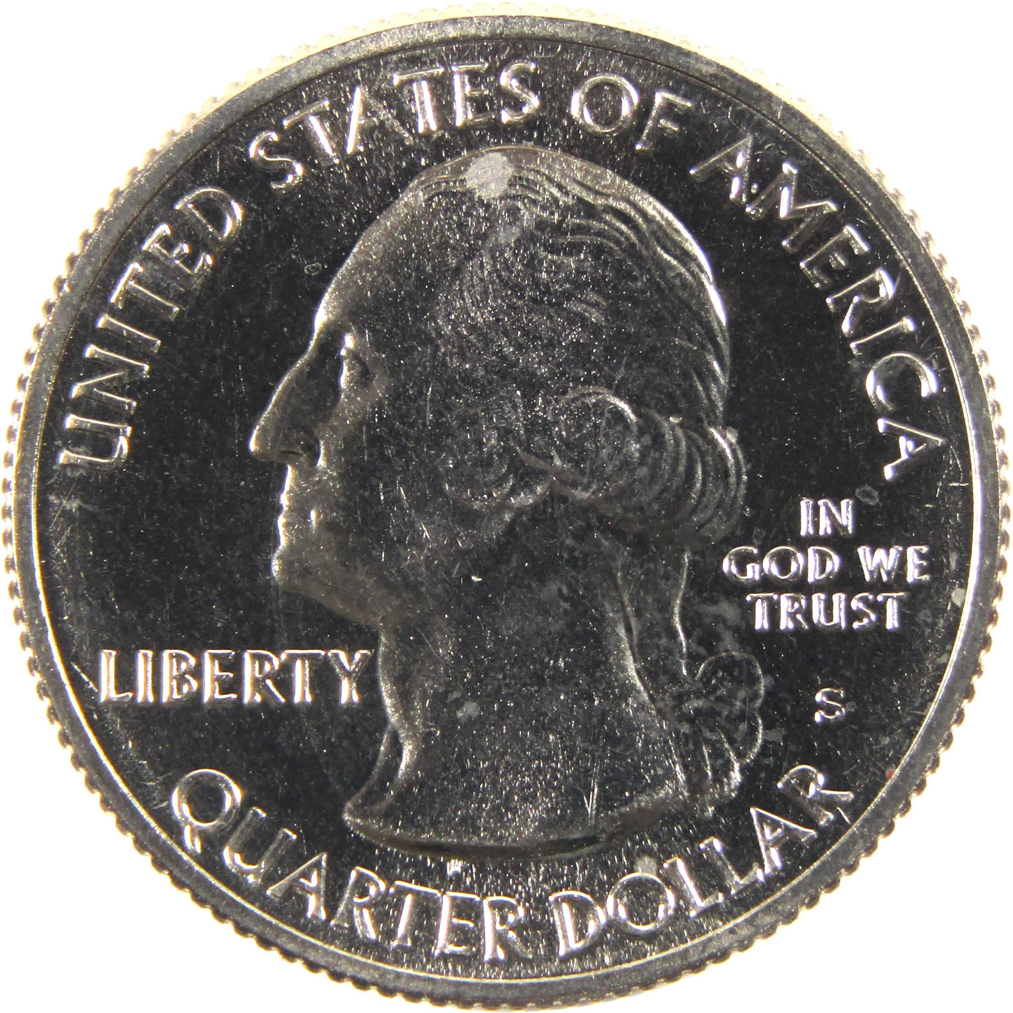 2017 S Ozark NSR National Park Quarter BU Uncirculated Clad Coin