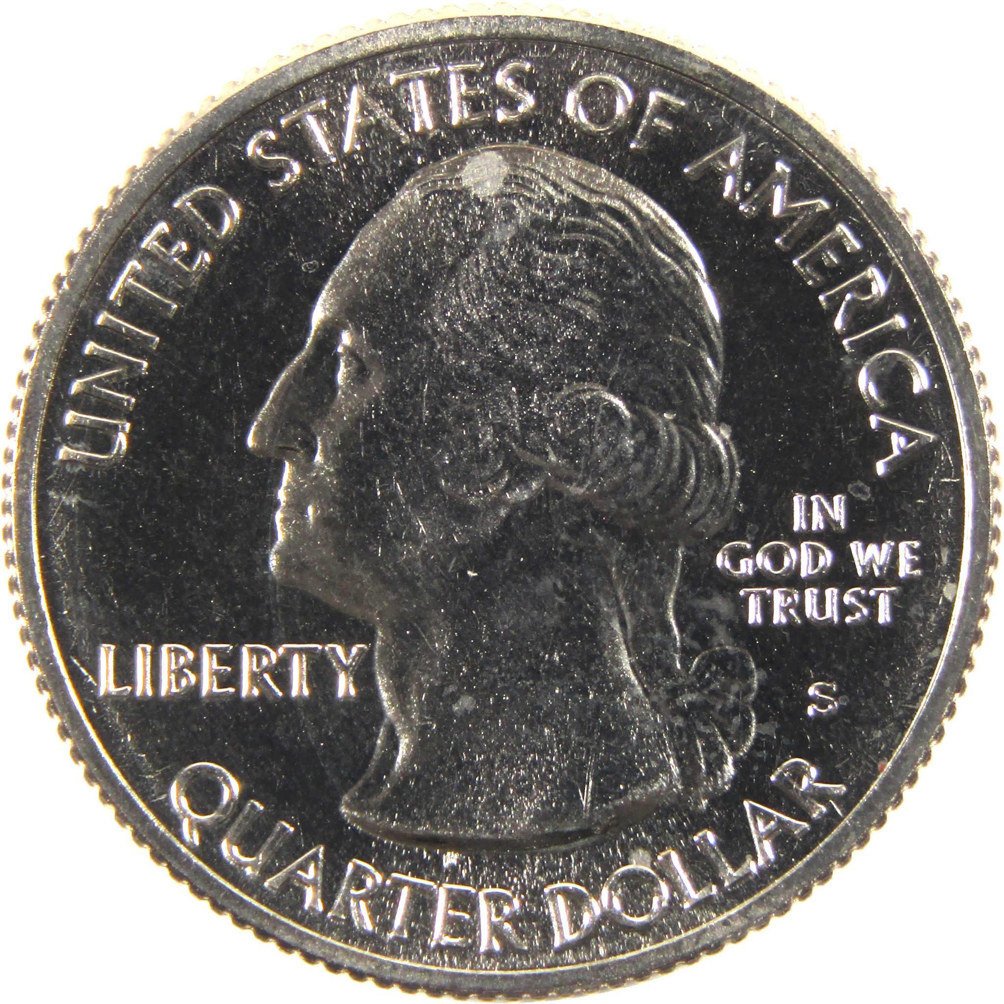 2017 S Ozark NSR National Park Quarter BU Uncirculated Clad Coin
