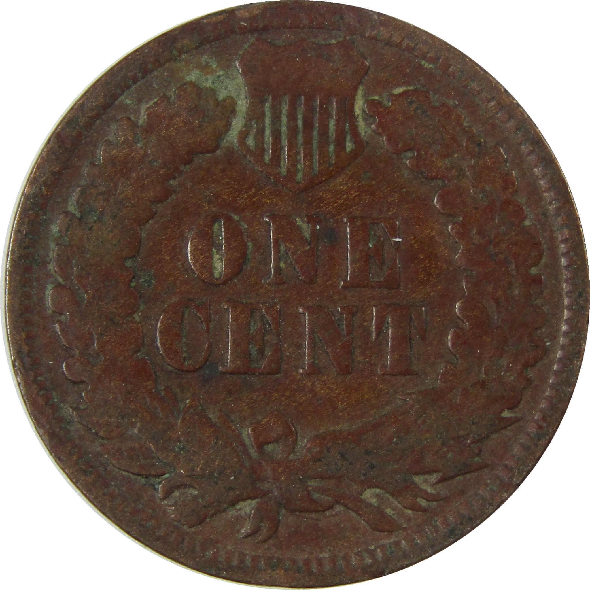 1909 Indian Head Cent G Good Details Penny 1c Coin SKU:I26998
