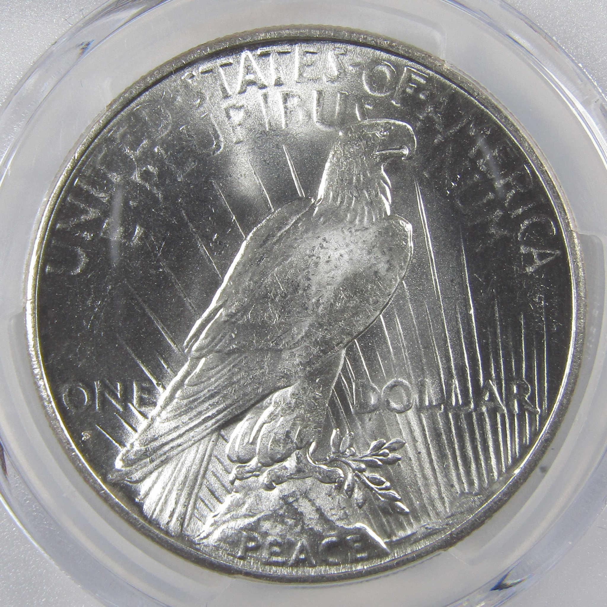 1927 S Peace Silver Dollar MS 63 PCGS Uncirculated $1 Coin Collectible