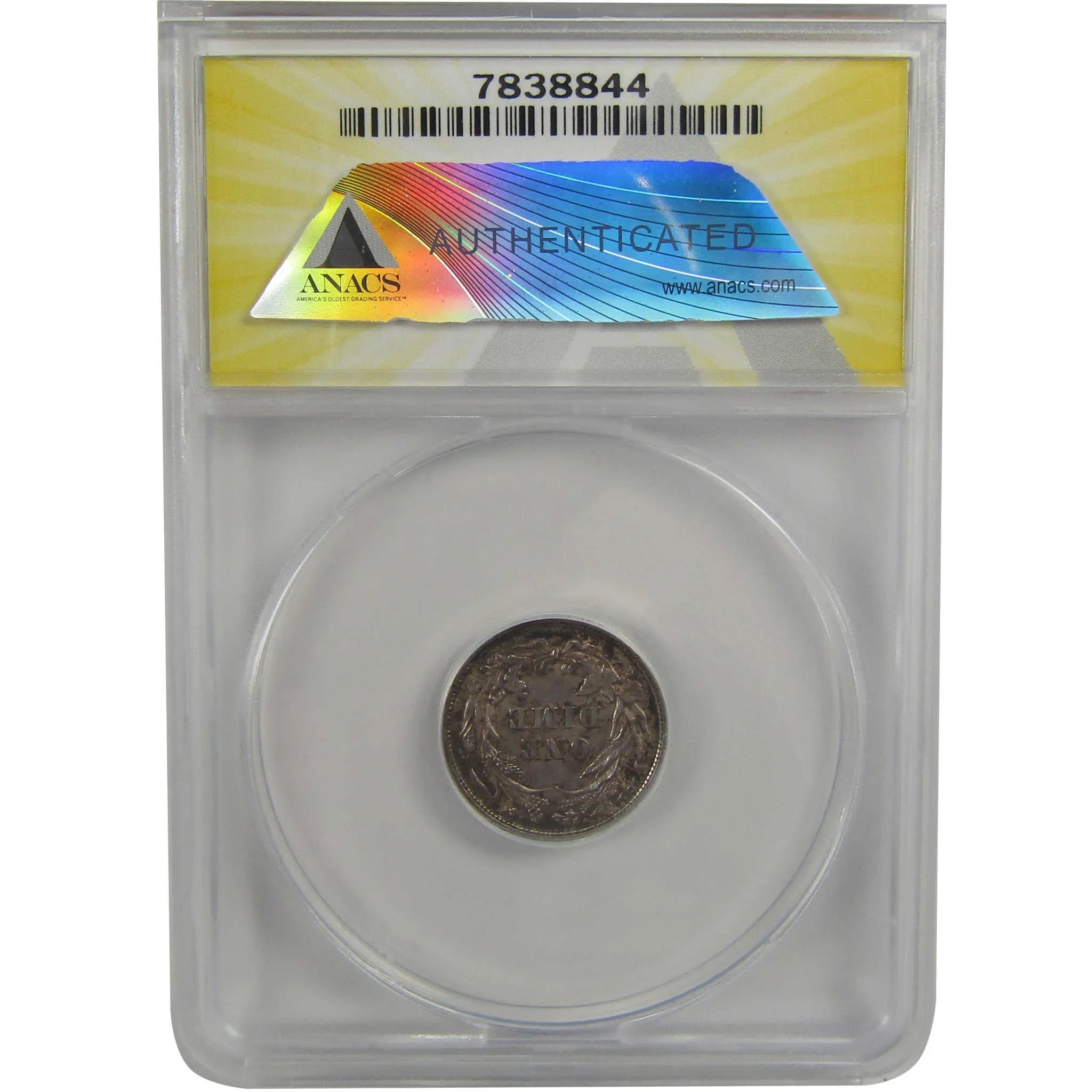 1897 Barber Dime MS 60 Details ANACS Silver Uncirculated SKU:I22323