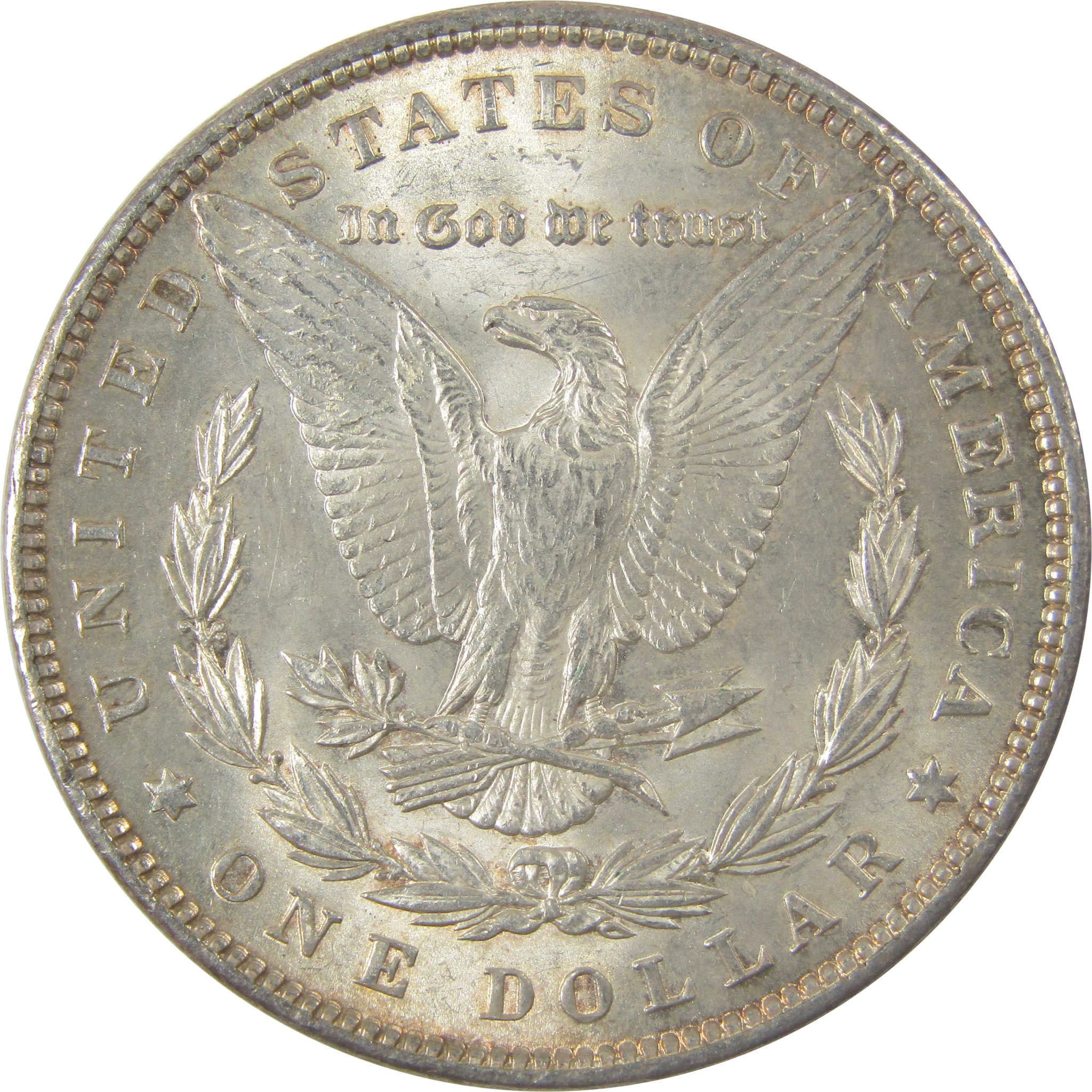 1889 Morgan Silver Dollar AU About Uncirculated $1 Coin SKU:I25297