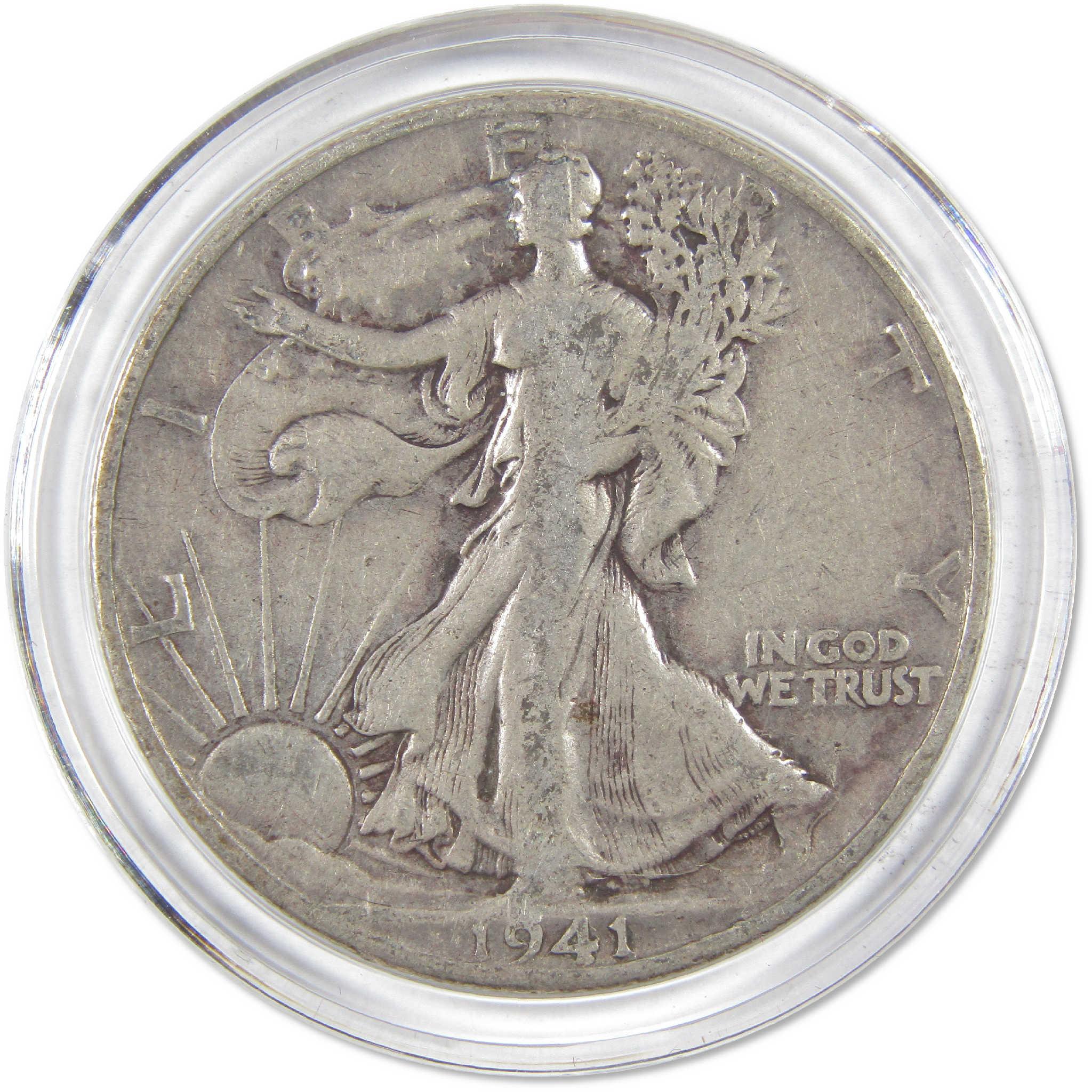 Liberty Walking Silver Half Dollar All-Mint PDS Circulated 3 Coin Set