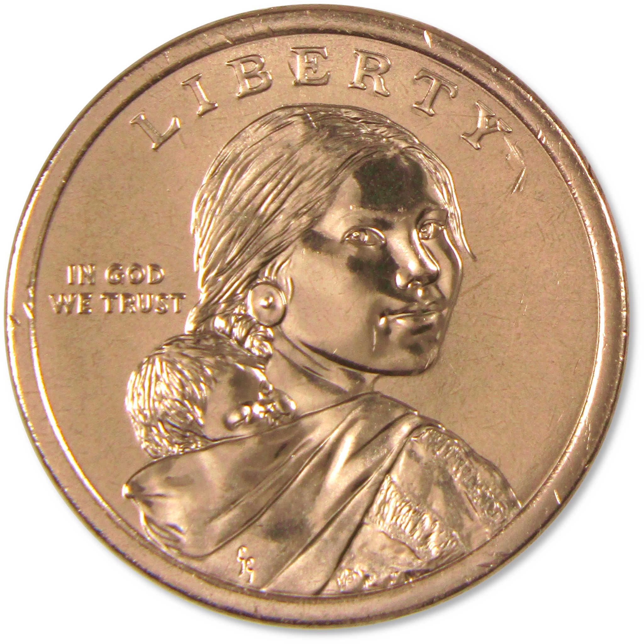 2024 D Indian Citizenship Native American Dollar Uncirculated $1 Coin