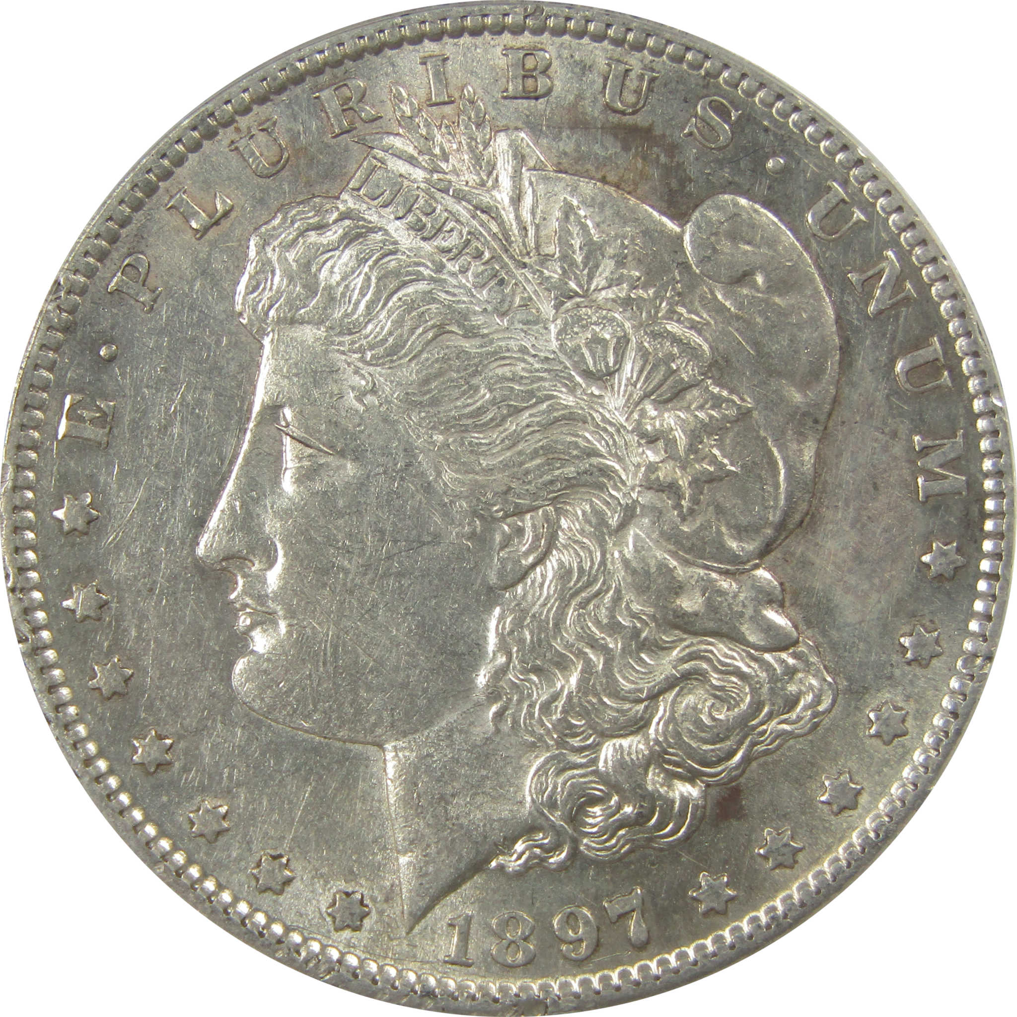 1897 S Morgan Dollar AU 58 Details ANACS Silver $1 Coin SKU:I22362 - Morgan coin - Morgan silver dollar - Morgan silver dollar for sale - Profile Coins & Collectibles