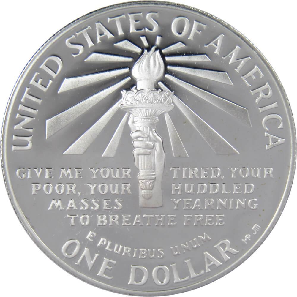 1986 S Statue of Liberty Commemorative Silver Dollar Proof $1 Coin