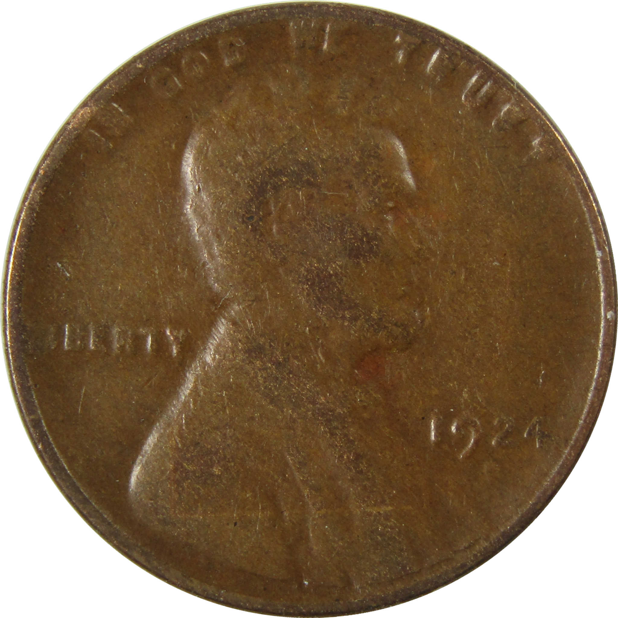 1924 D Lincoln Wheat Cent VG Very Good Penny 1c Coin SKU:I28101