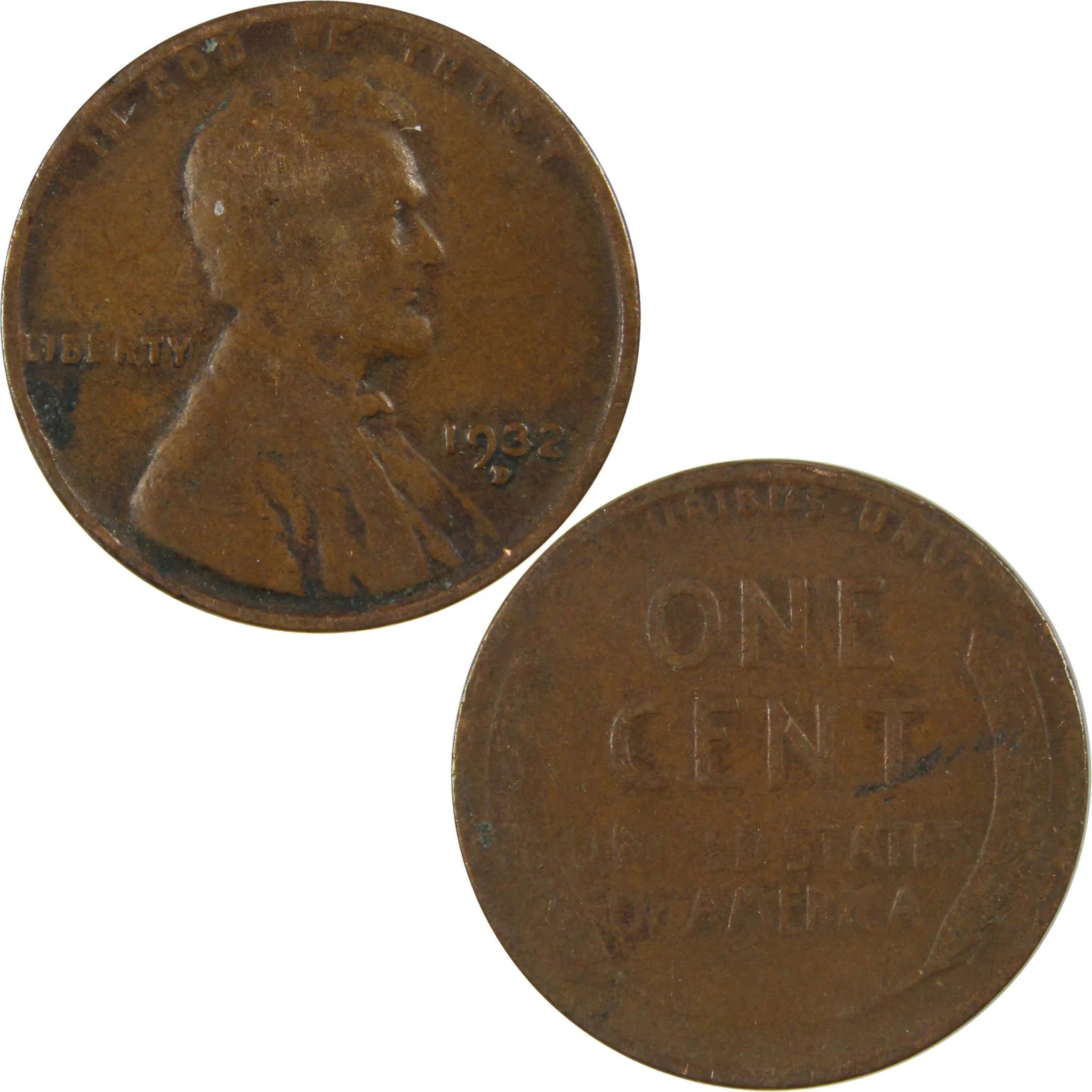 1932 D Lincoln Wheat Cent VG Very Good Penny 1c Coin SKU:I27130