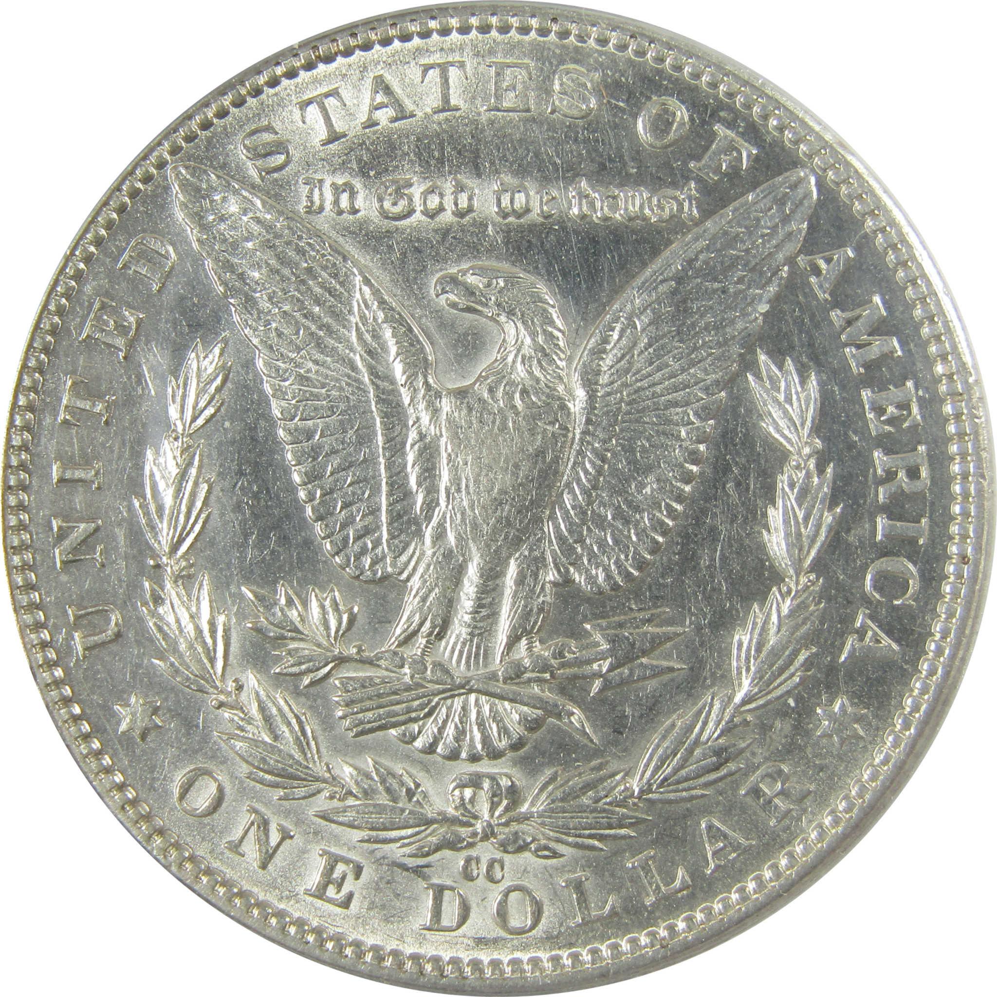 1890 CC Morgan Silver Dollar AU 53 Details ANACS $1 Coin SKU:CP798 - Morgan coin - Morgan silver dollar - Morgan silver dollar for sale - Profile Coins & Collectibles